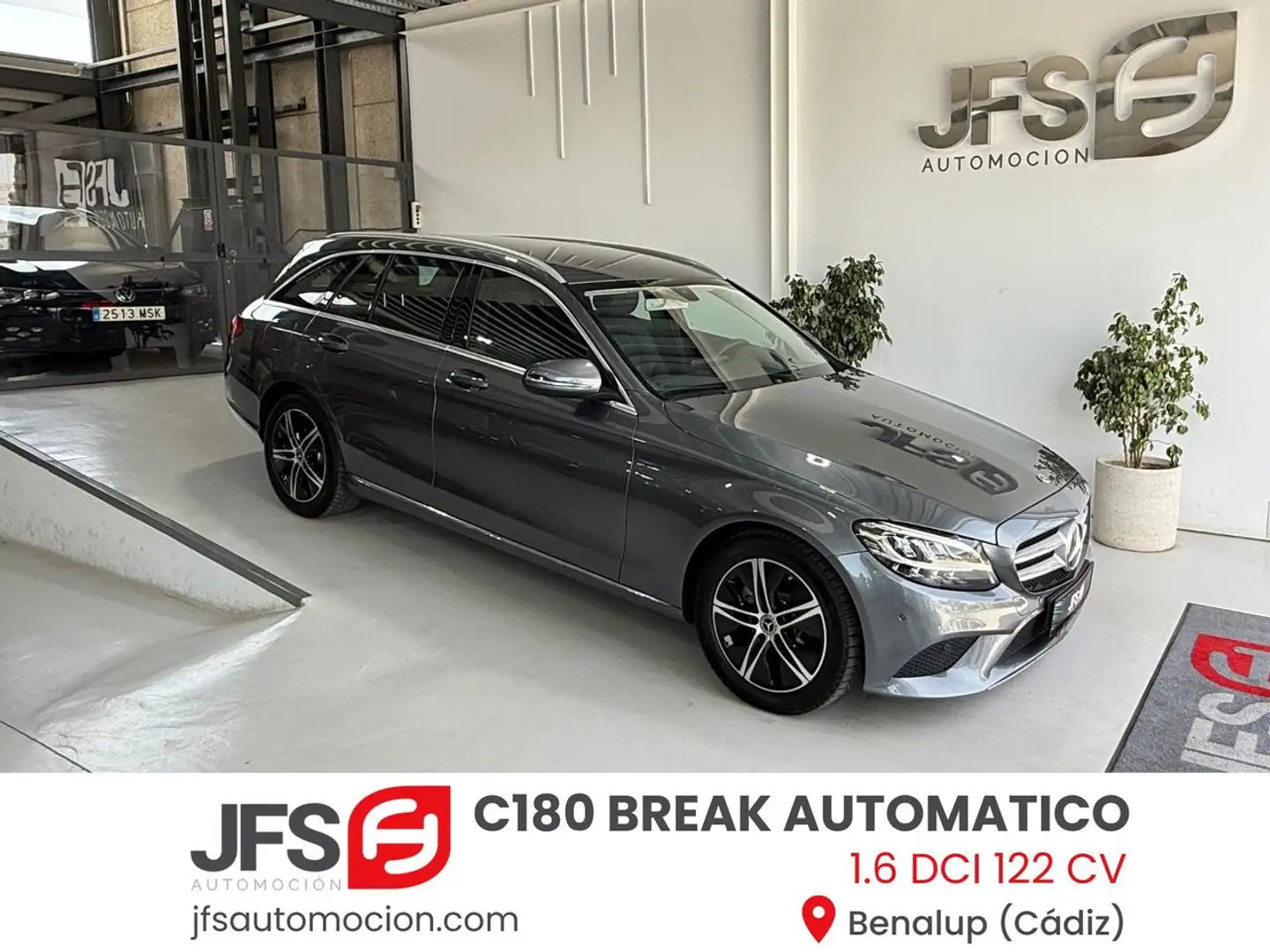 Mercedes-Benz C 180 Break 1.6 DCI 122CV Gris - 1