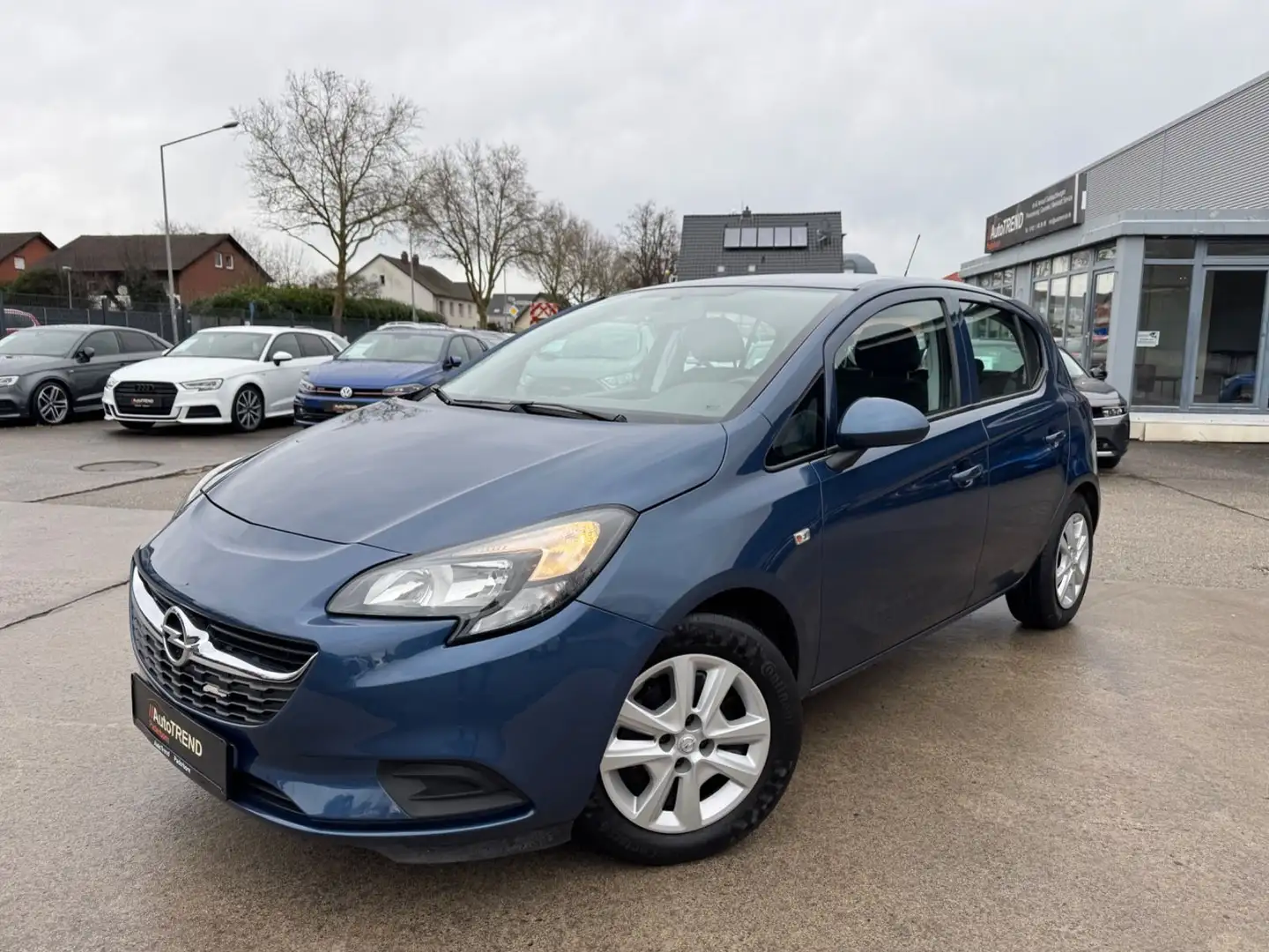 Opel Corsa E Edition 1.4*PDC*Lenkrad+Sitzheizung Bleu - 1