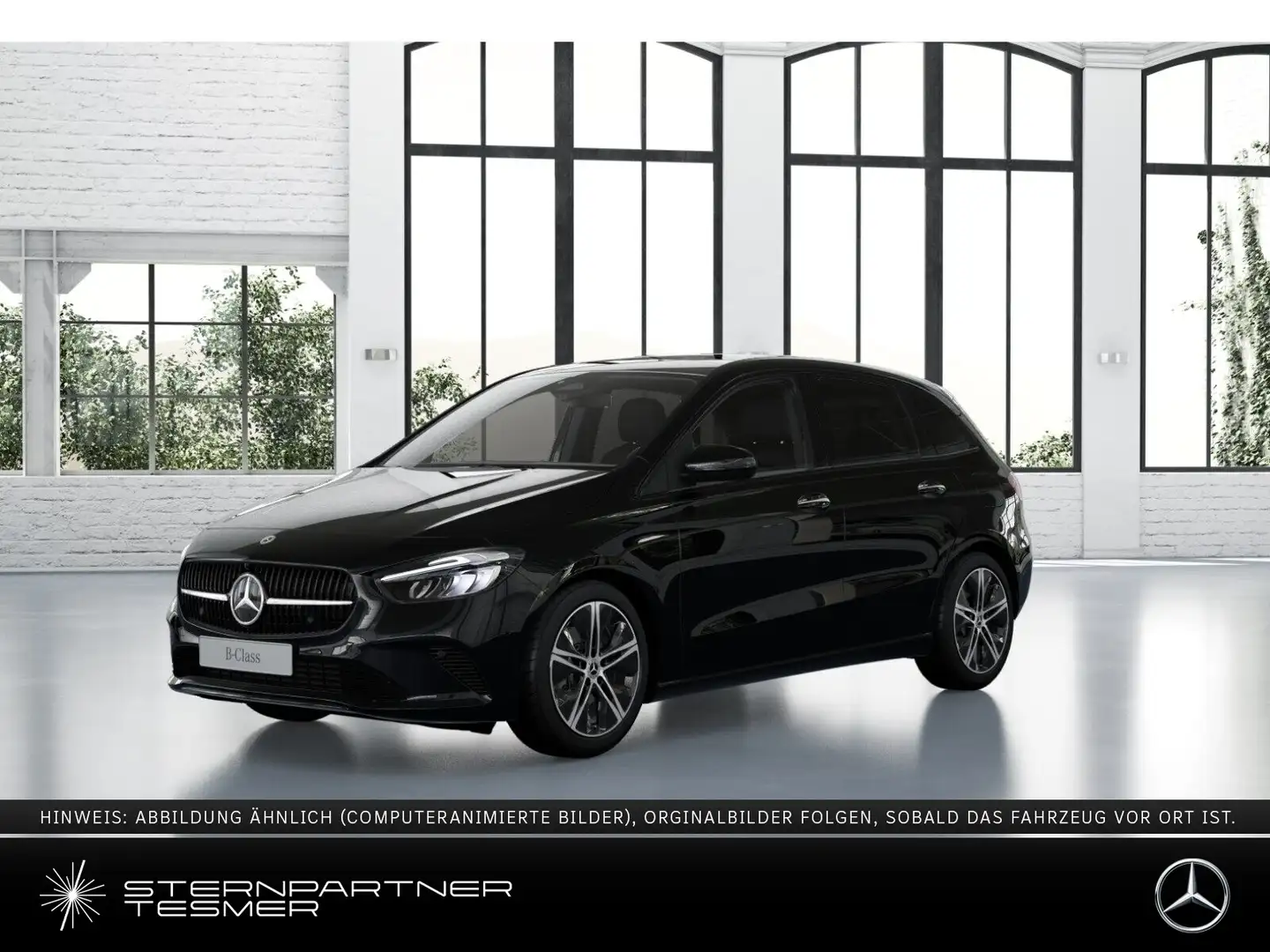 Mercedes-Benz B 180 #PANO #NIGHT #TOTWINKEL #360° #DISTRONIC crna - 1
