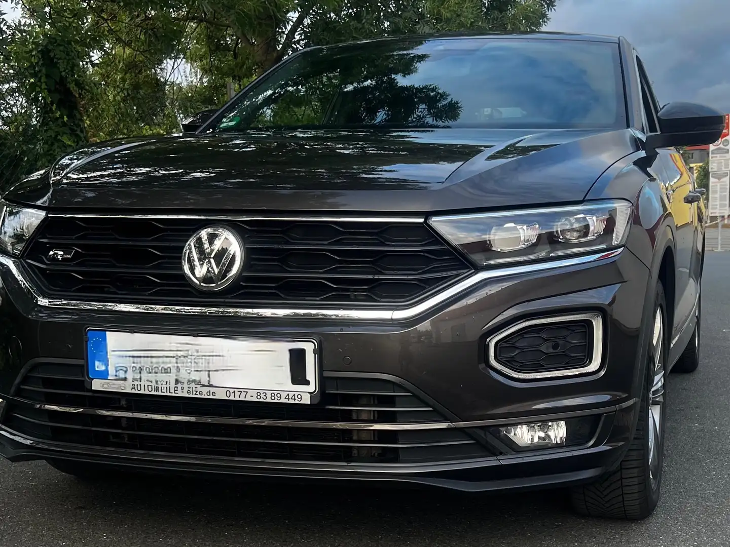 Volkswagen T-Roc T-Roc 2.0 TSI OPF 4MOTION DSG Sport R-Line Braun - 1