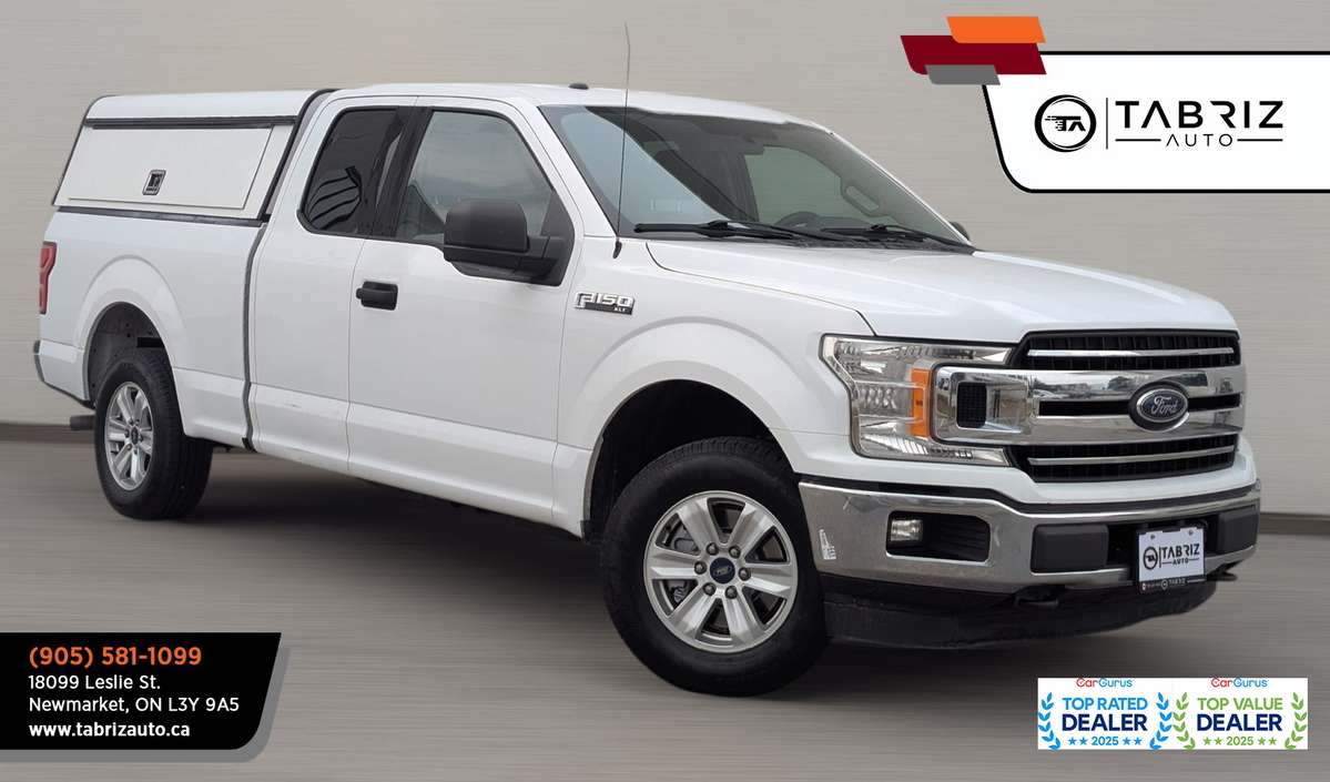 2018 Ford F-150 XLT/V8/4X4/SUPERCAB/6.5ftbed