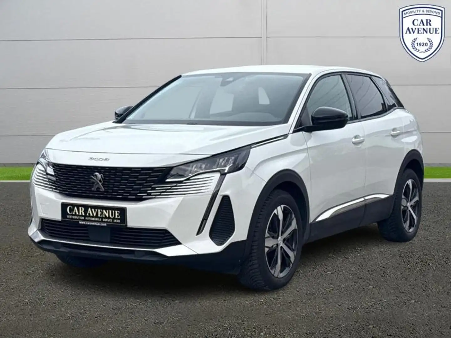 Peugeot 3008 1.5 BlueHDi 130ch S\u0026S Allure Pack EAT8 Blanc - 1