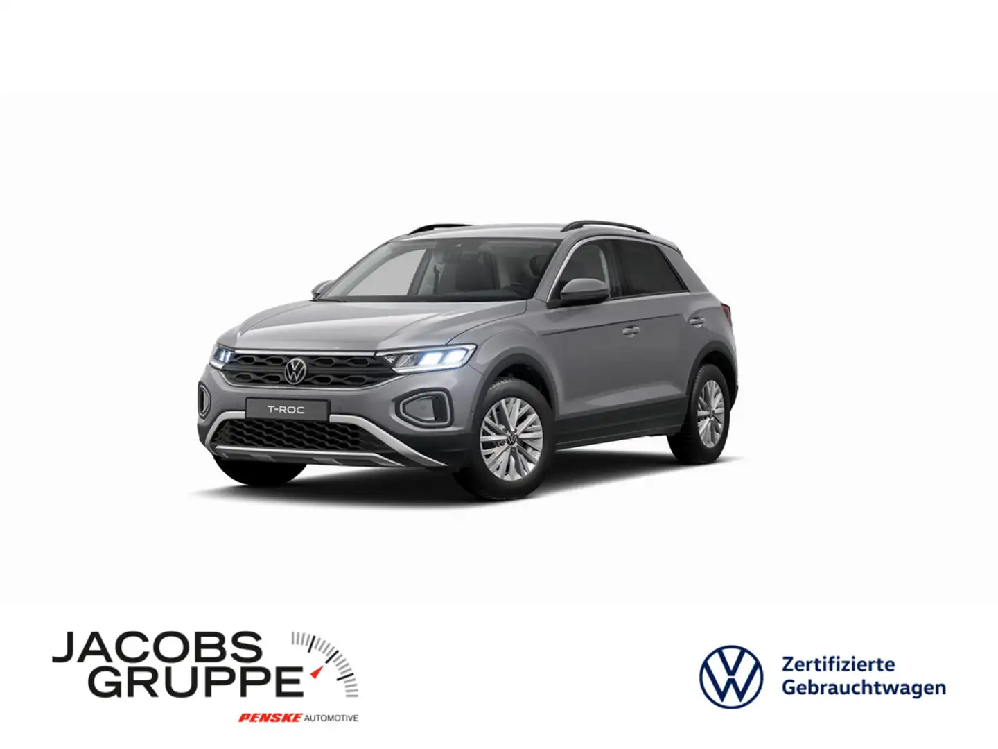Volkswagen T-Roc 1.0 TSI APP*SHZ*Klima*LED Life Grau - 1