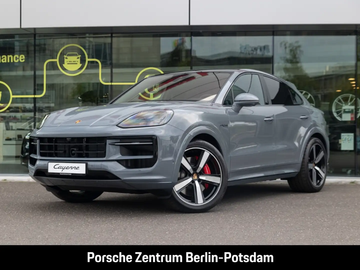Porsche Cayenne S E-Hybrid Coupe Clubleder Burmester Grau - 1