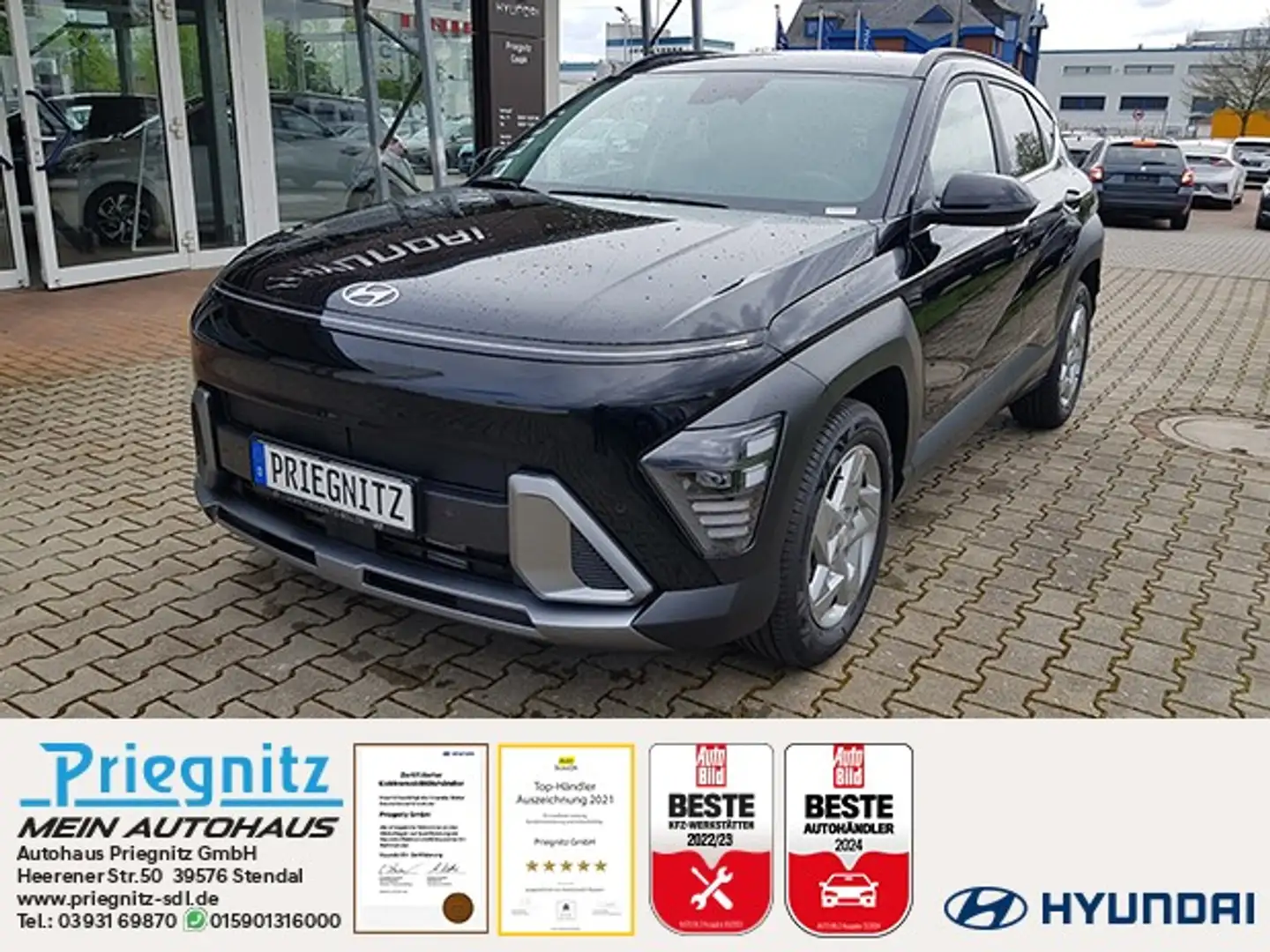 Hyundai KONA (SX2) 1.0 T-GDI Trend el.Heckklapp Noir - 1