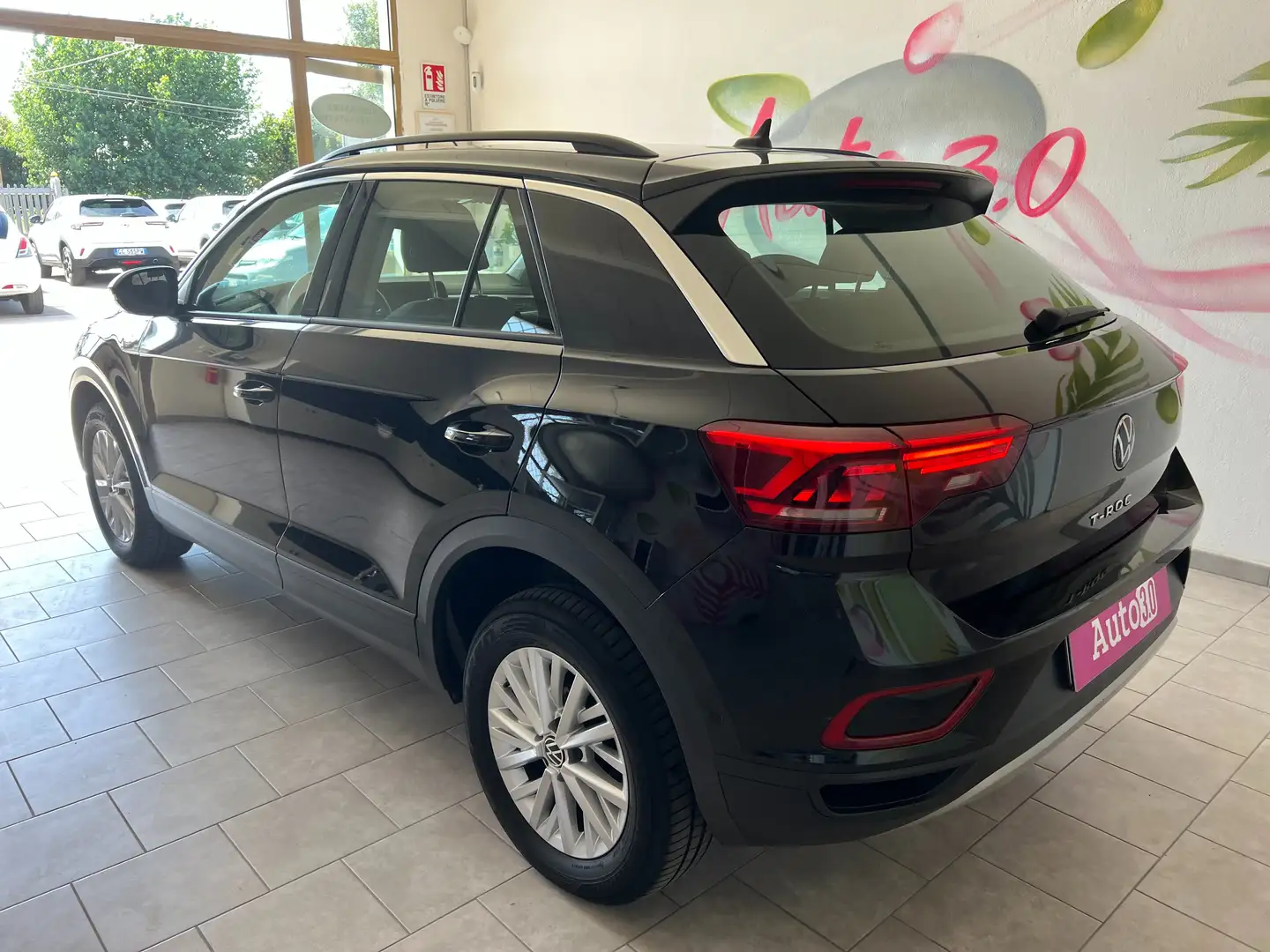 Volkswagen T-Roc T-Roc 2022 2.0 tdi Life 115cv Zwart - 2