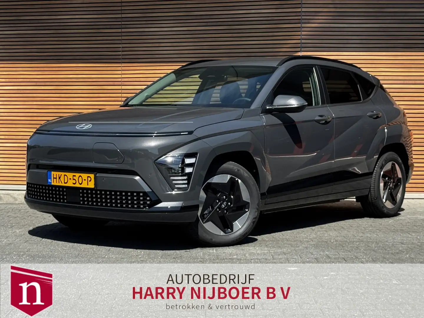 Hyundai KONA Electric Comfort Smart 65.4 kWh Winterpack / Camer Grijs - 1