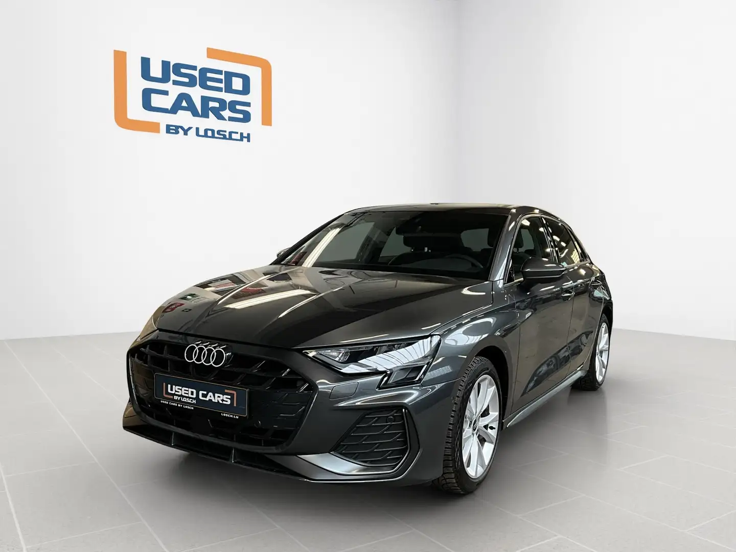 Audi A3 SB+S-line+S-Tronic+35TFSI+LED Gris - 1