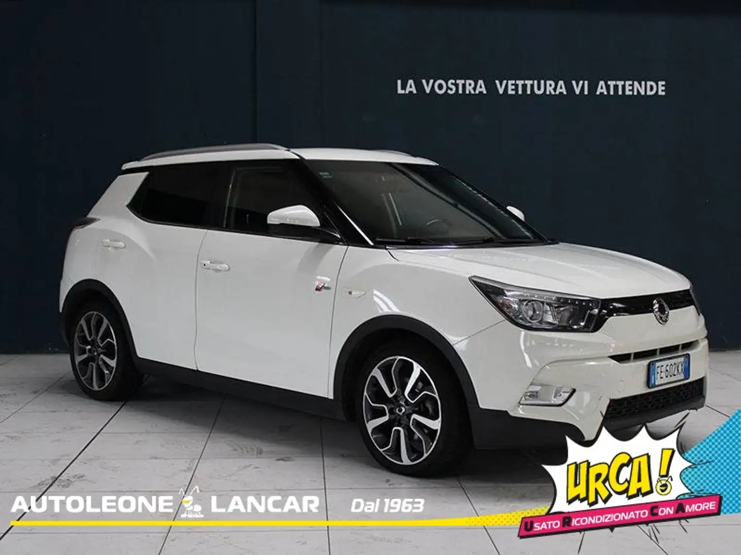 SsangYong Tivoli 1.6 d awd 4X4 AUTOMATICA E6 White - 1