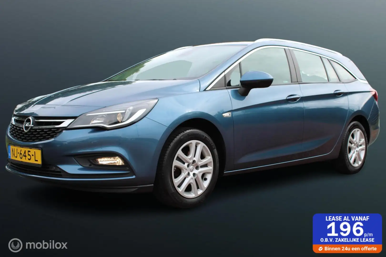 Opel Astra Sports Tourer 1.4 Turbo 150 PK Online Edition, Tre Blauw - 1