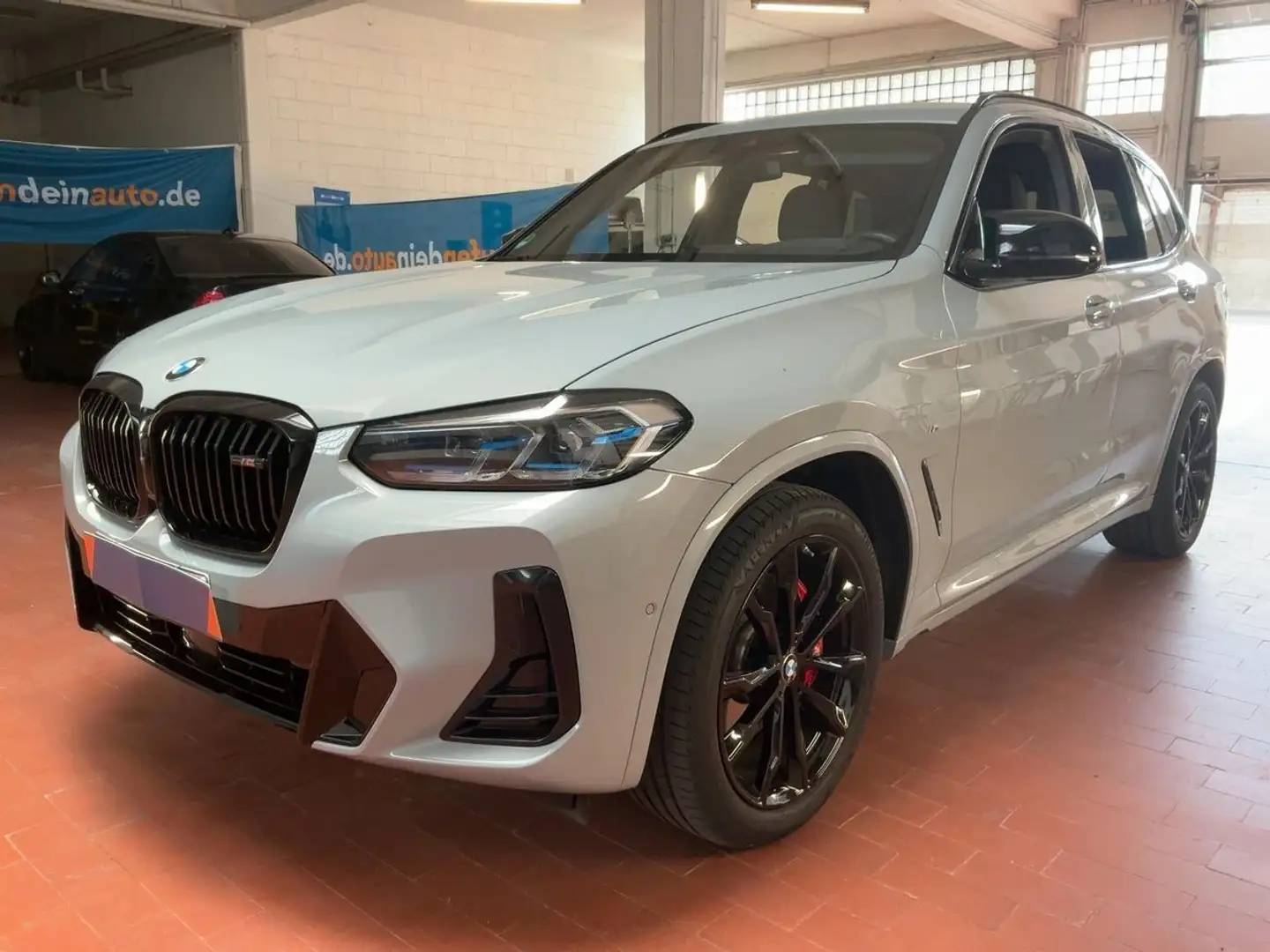 BMW X3 M i LEDER NAV LED AHK STDHZ MEMORY H&K ACC Gris - 1