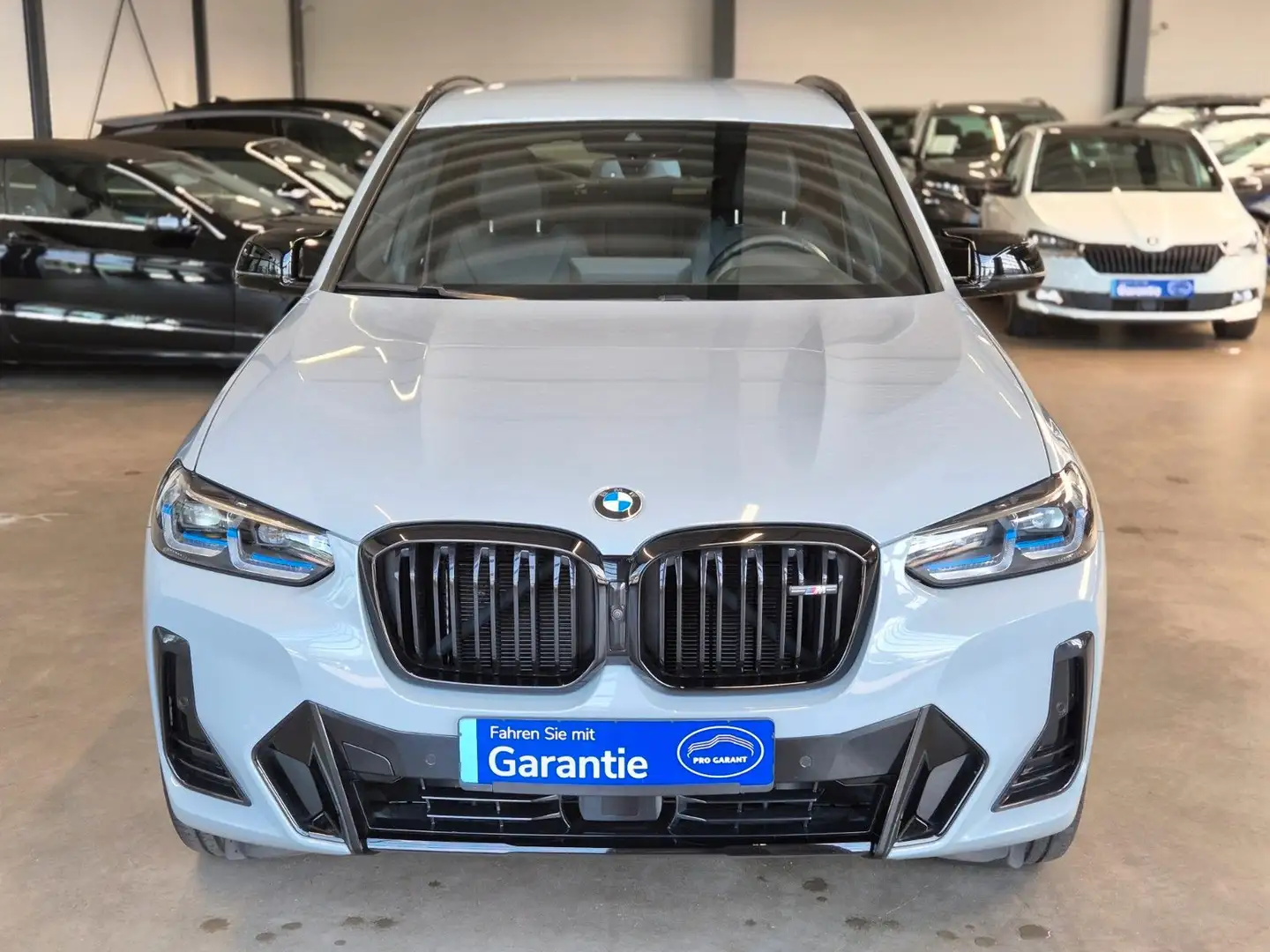 BMW X3 M i LEDER NAV LED AHK STDHZ MEMORY H&K ACC Grau - 2