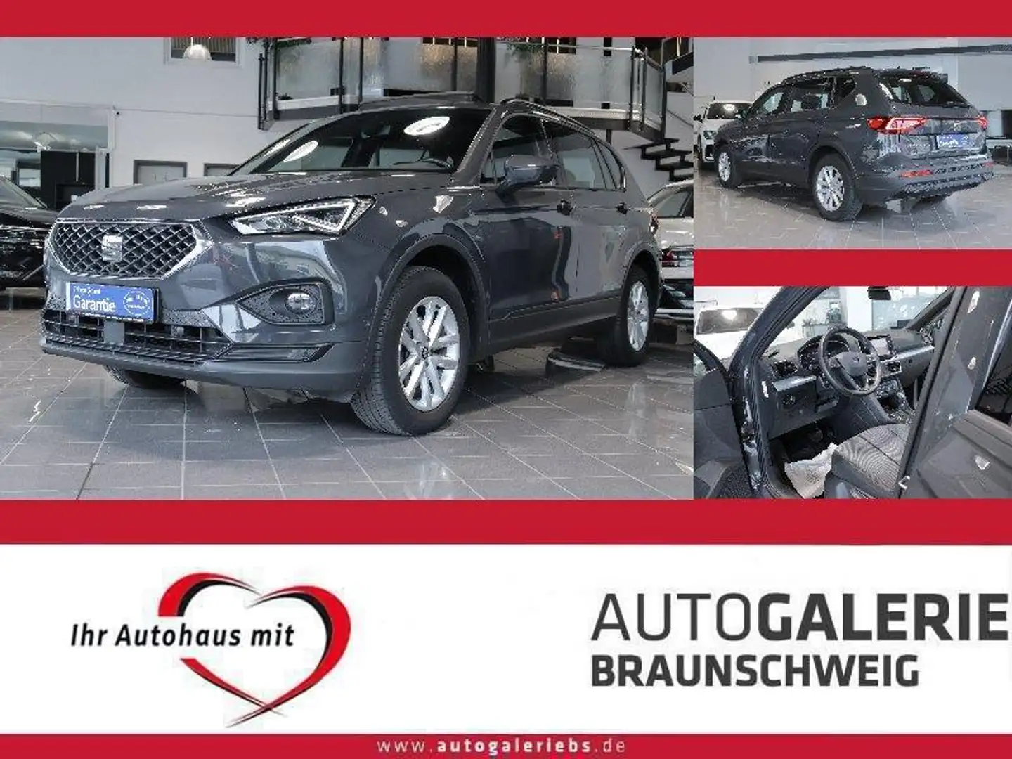 SEAT Tarraco 2.0 TDI DSG Style 4Drive 7-SITZE  *PANO* Grau - 1
