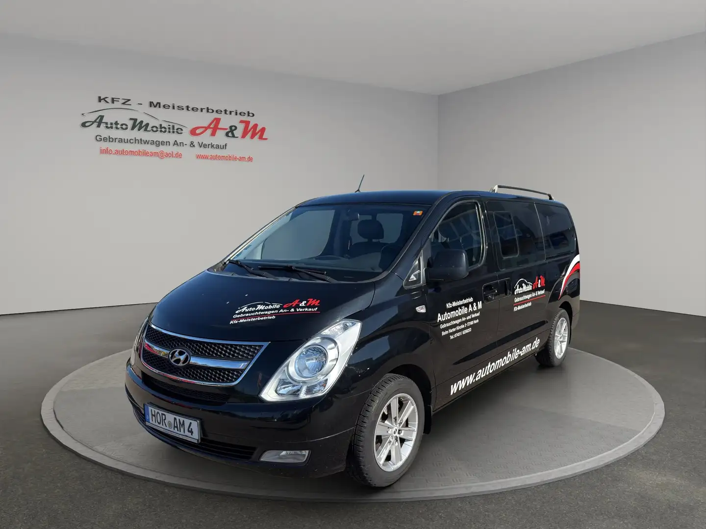 Hyundai H-1 Travel Premium*Top Zustand*8 Sitzer*AHK* Schwarz - 2