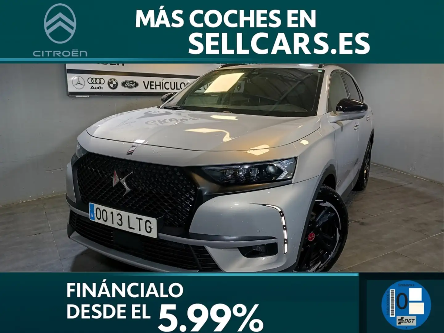 DS Automobiles DS 7 Crossback E-Tense Performance Line Aut. 4x2 Gris - 1