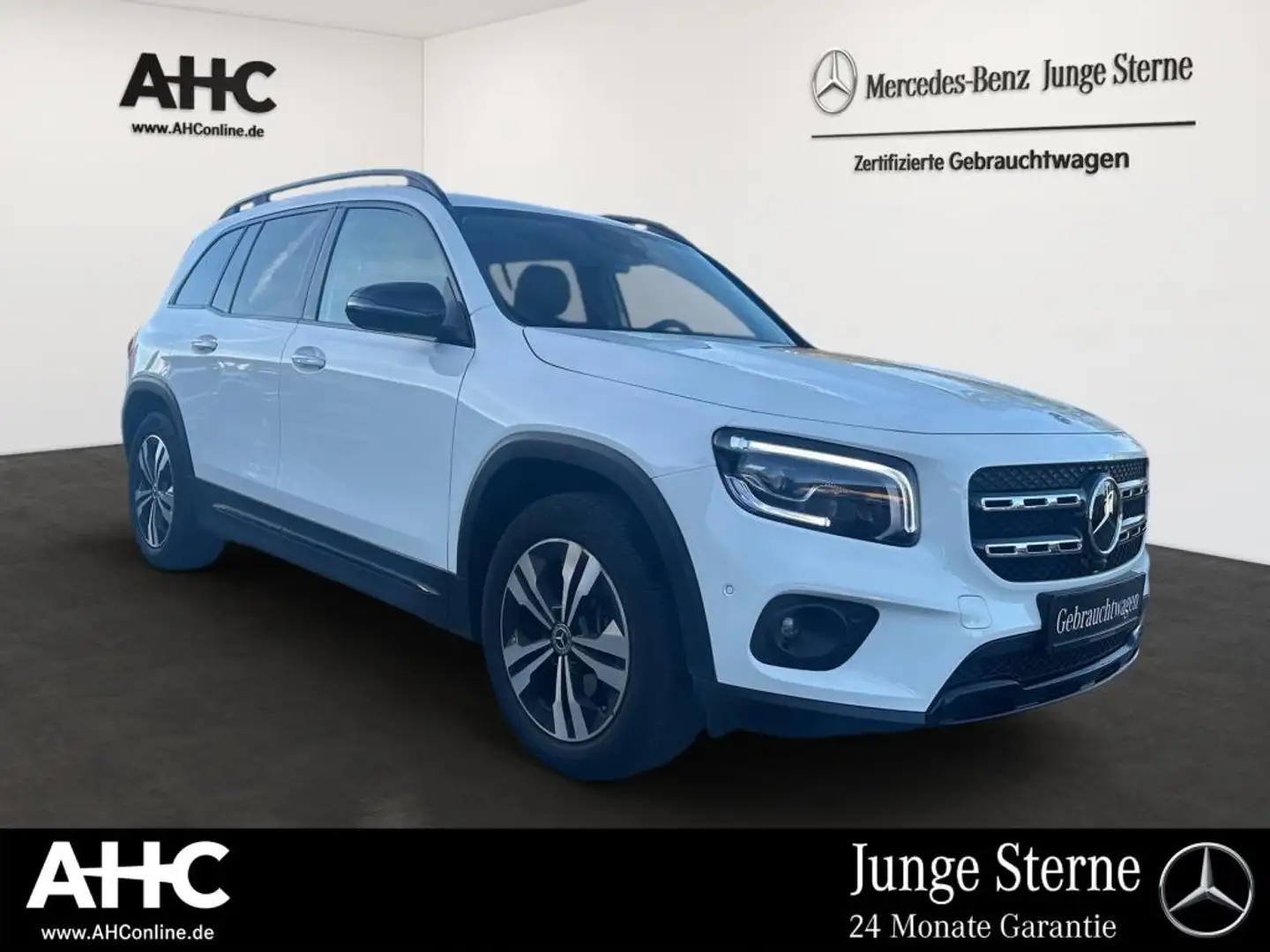 Mercedes-Benz GLB 220 d 4M Night AHK HUD LED 360° SHZ KeyLess Weiß - 2