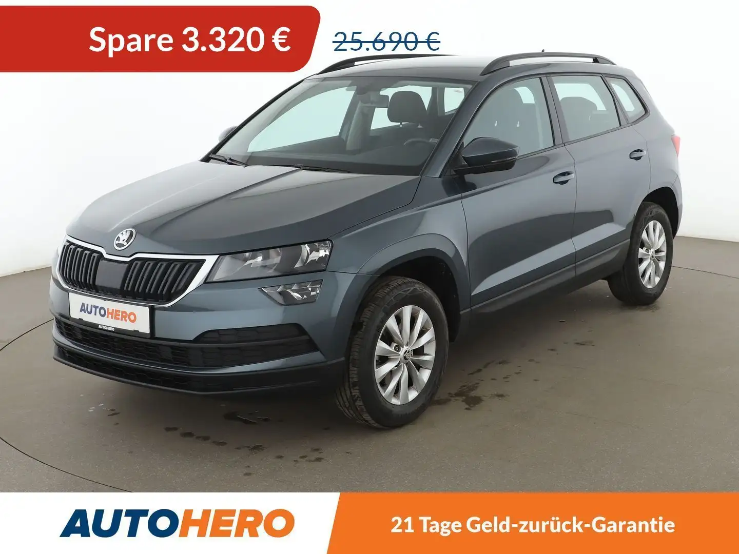 Skoda Karoq 1.5 TSI ACT Ambition Aut.*PDC*SHZ* Grau - 1