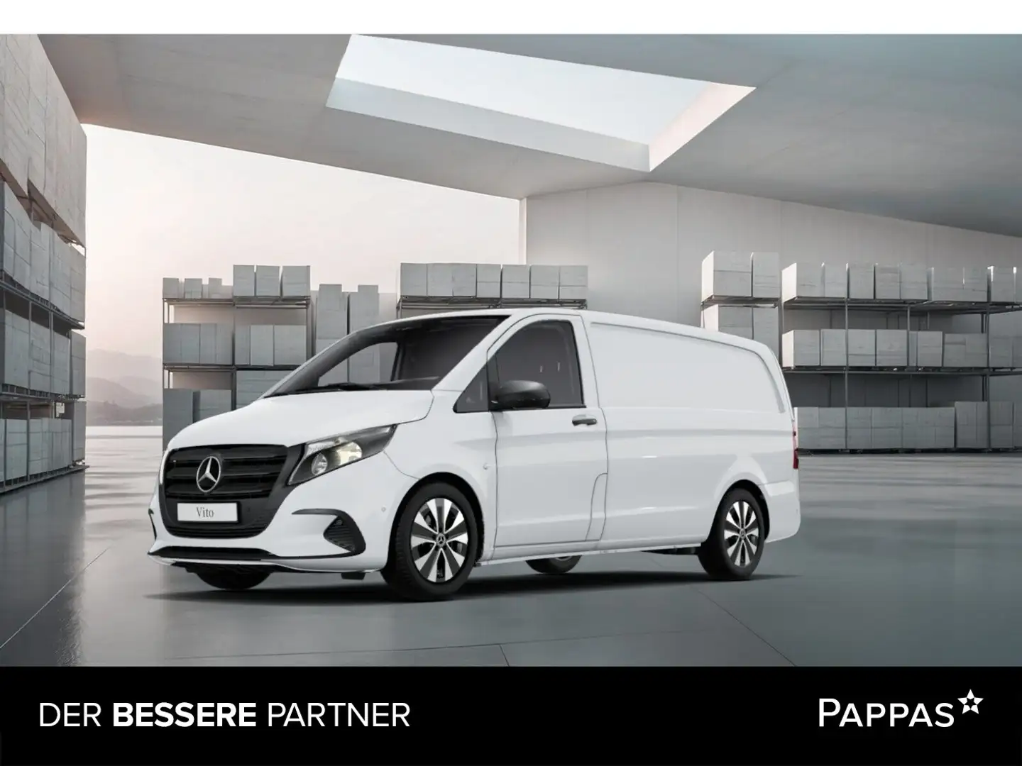 Mercedes-Benz Vito 116 CDI Kasten Lang Aut SHZ Weiß - 1