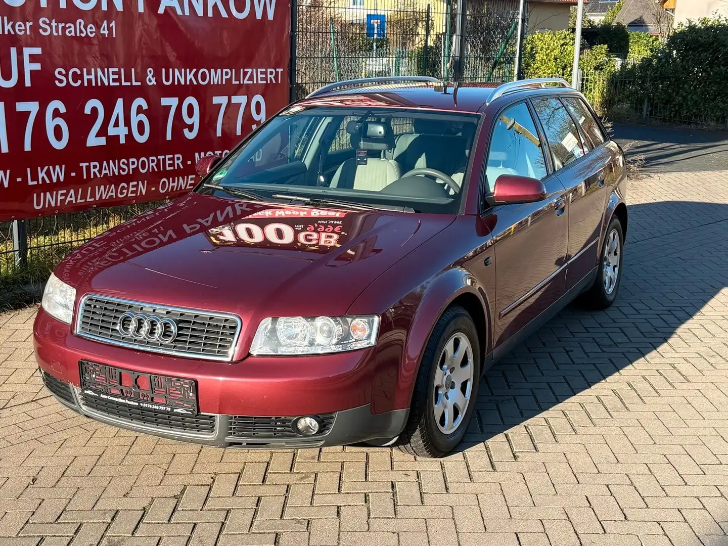 Audi A4 2.0 Avant**AUTOMATIK** TÜV NEU*ÖLSERVICE NEU Rot - 1