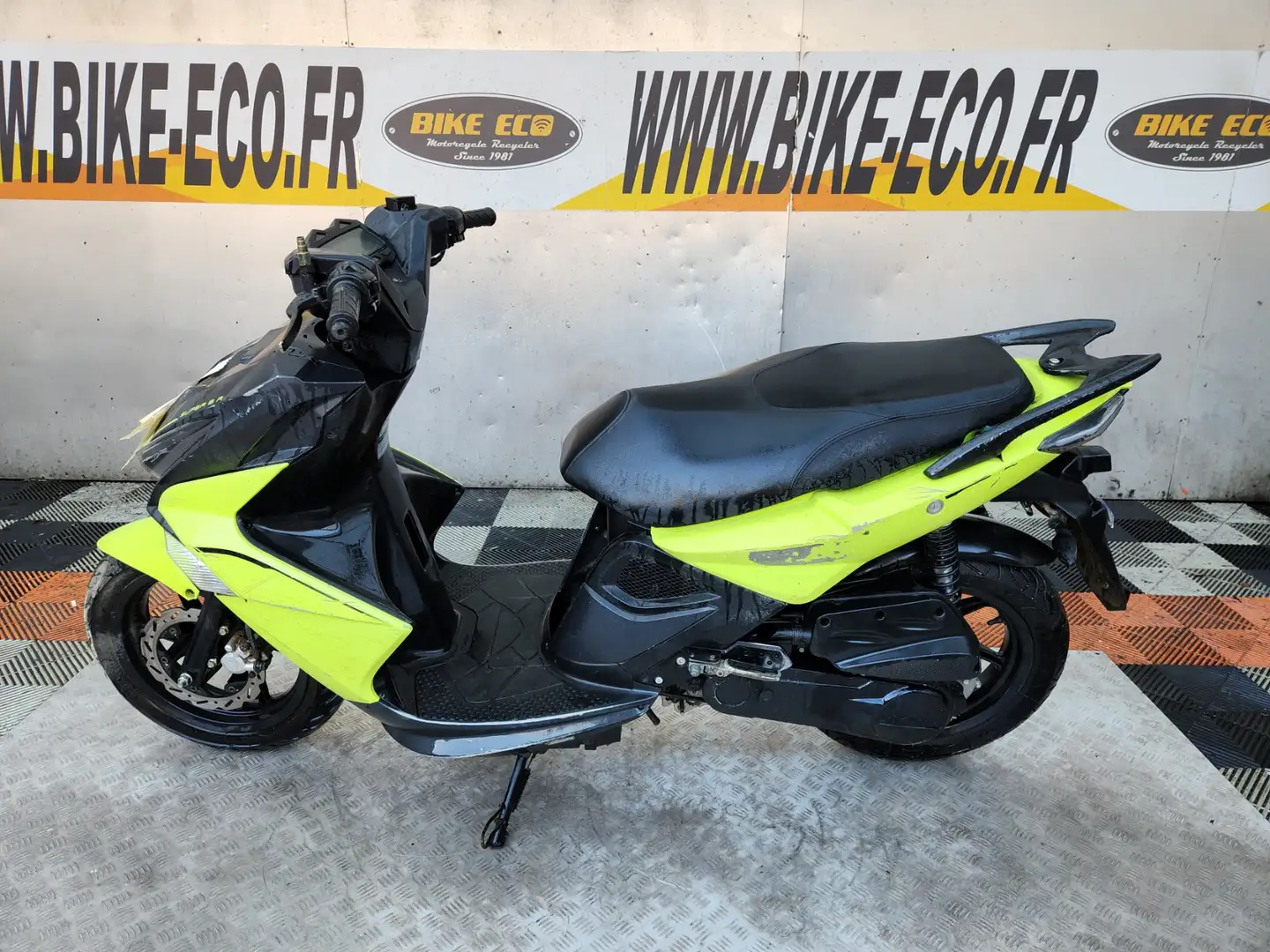 Kymco Super 8 Amarillo - 2