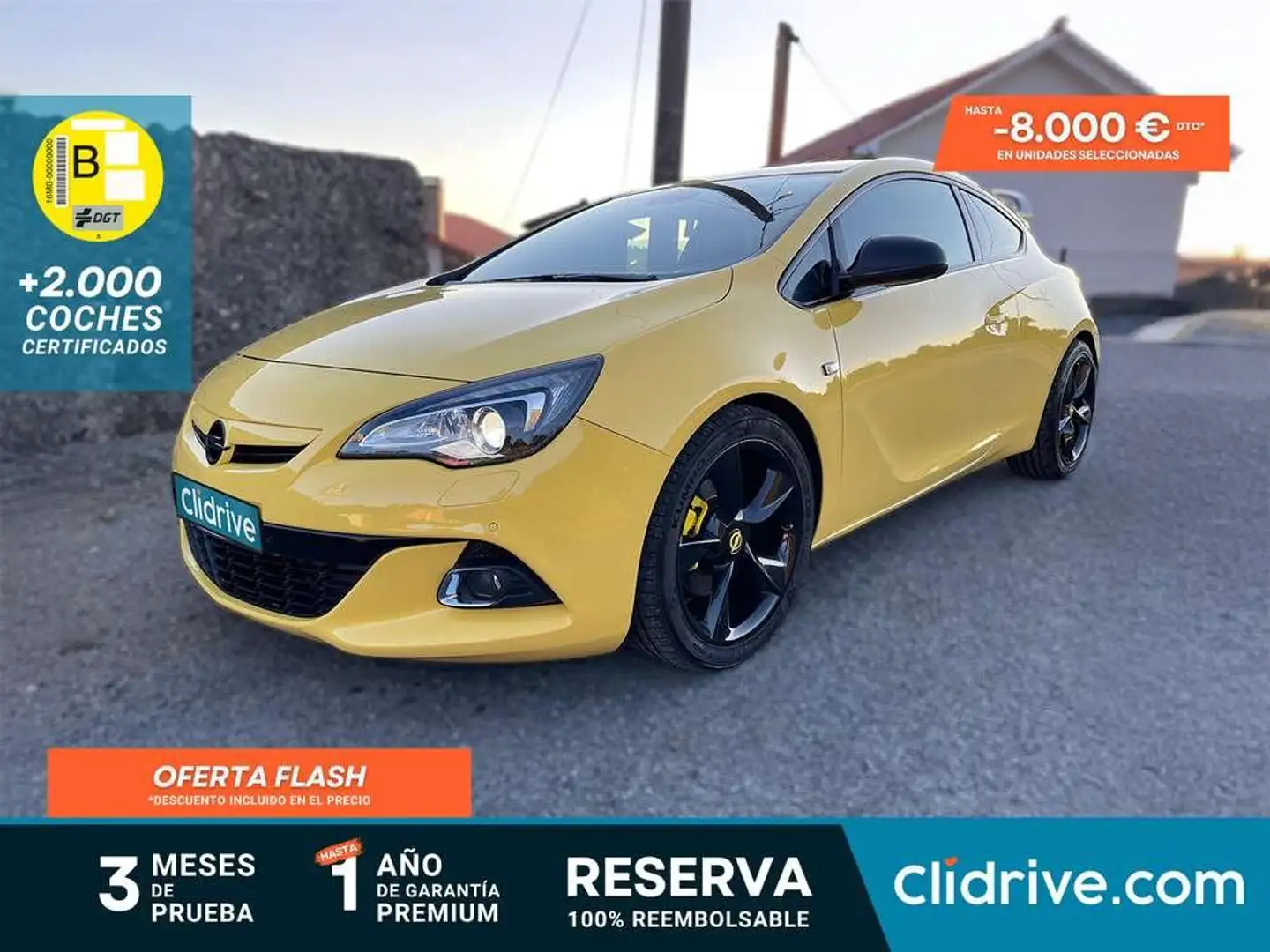 Opel Astra GTC 2.0CDTi S/S Sportive Amarillo - 1