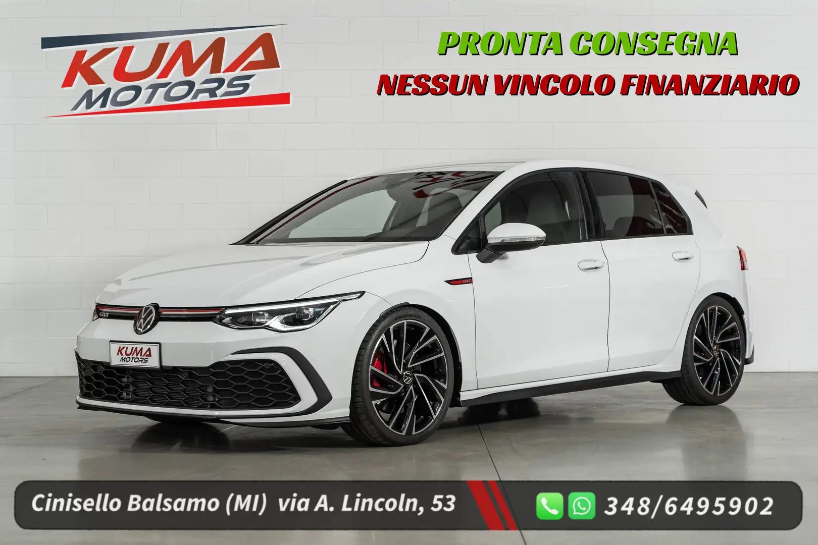 Volkswagen Golf GTI 2.0 TSI DSG DCC/PELLE/19"/KEYLESS Blanco - 1