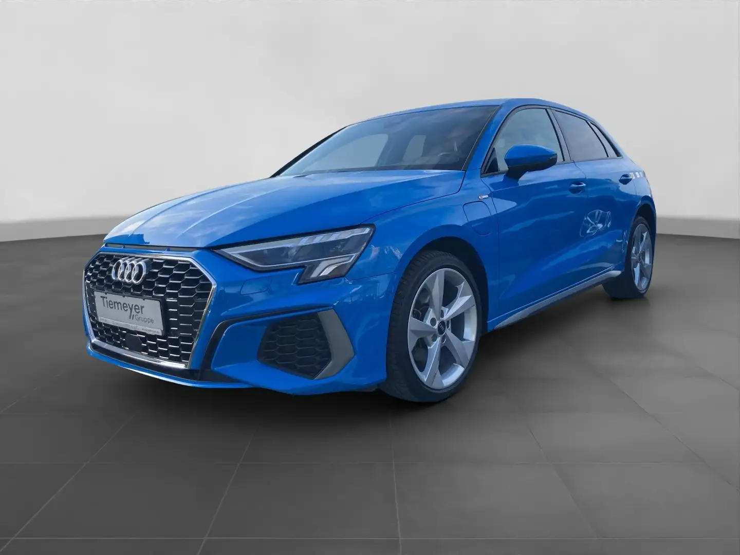 Audi A3 40 TSFIe S LINE LEDER AHK LM18 eKLA Blau - 2