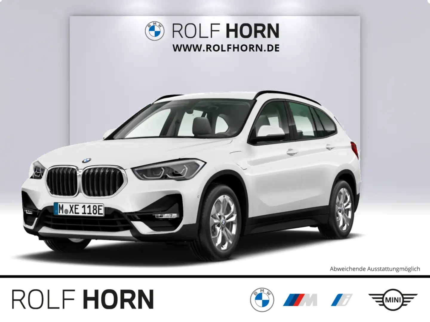 BMW X1 xDrive25e Advantage Autom. Navi LED Klima PDC Weiß - 1