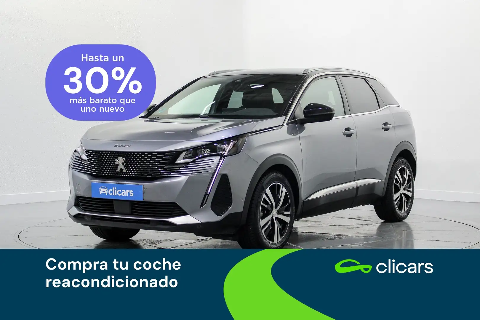 Peugeot 3008 1.5BlueHDi GT S&S EAT8 130 Plateado - 1