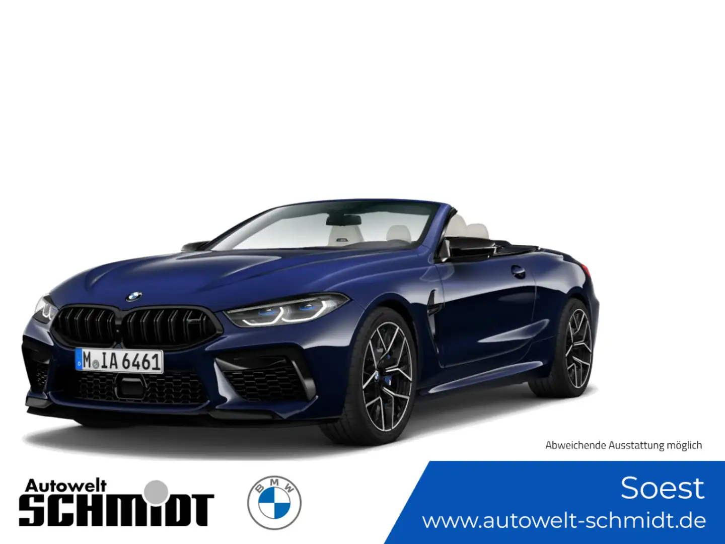 BMW M8 Competition xDrive Cabrio Competition Paket Albastru - 1