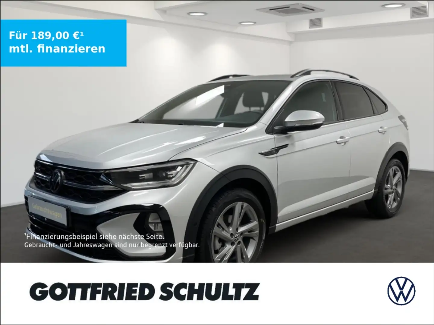 Volkswagen Taigo R-Line 1.0 TSI DSG Rückfahrkamera Navigation Plateado - 1