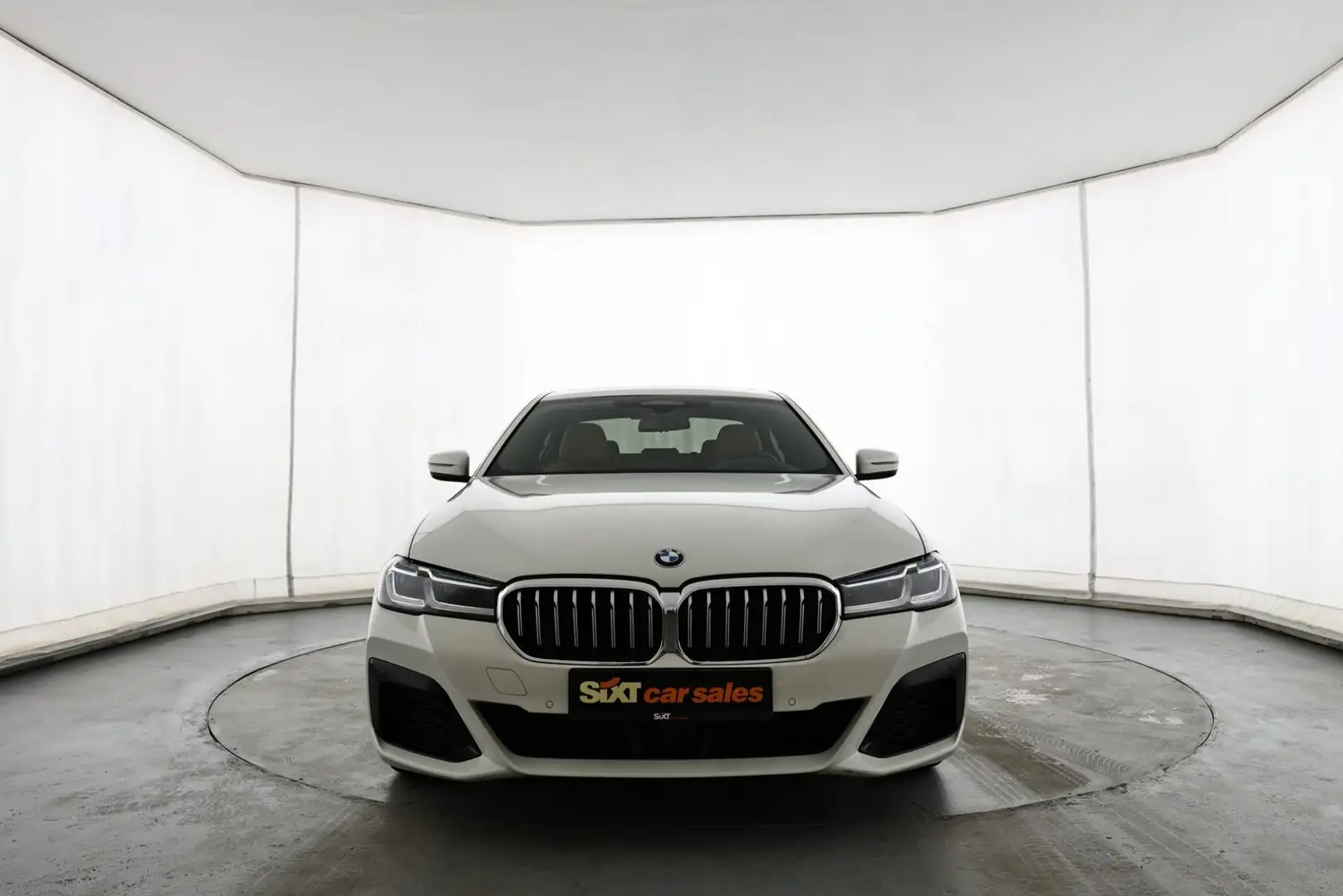 BMW 530 d xDrive M Sport|Laser|HUD|ACC|GSD|RFK|Leder Weiß - 2