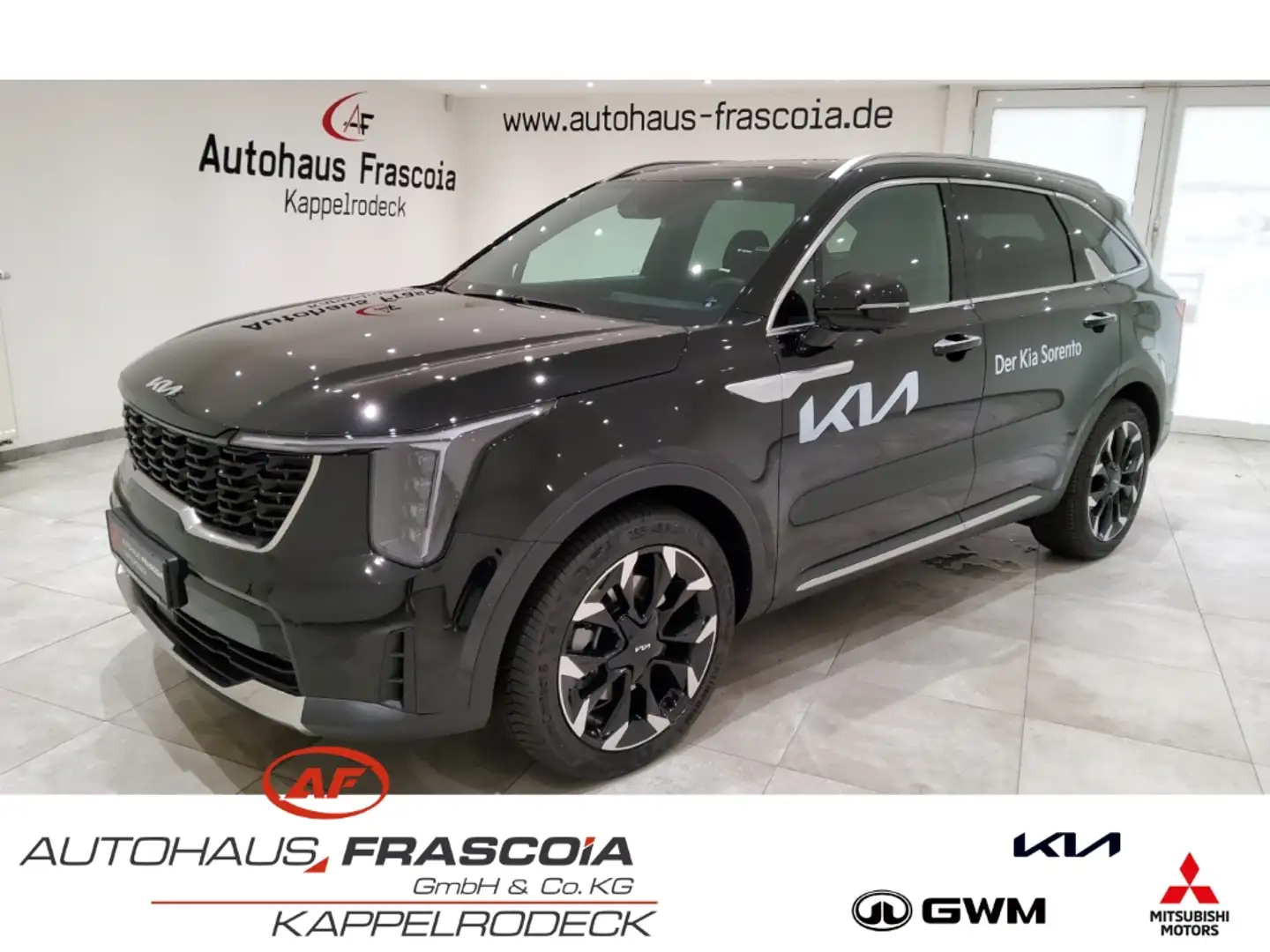 Kia Sorento Platinum 2.2 4WD (P2,P3,P4) Navi Leder ACC 360grad Zwart - 1