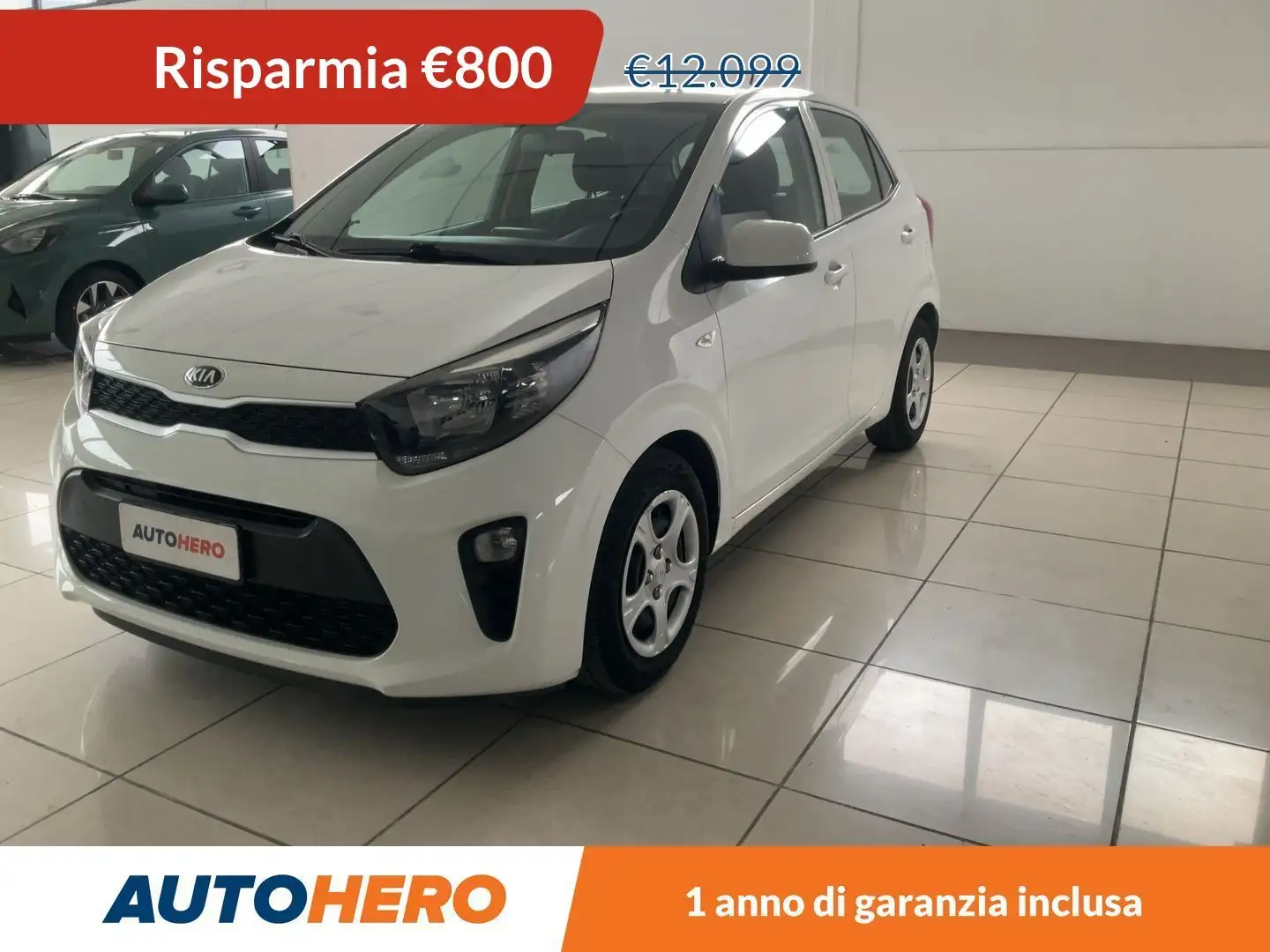 Kia Picanto 1.0 Urban Bianco - 1