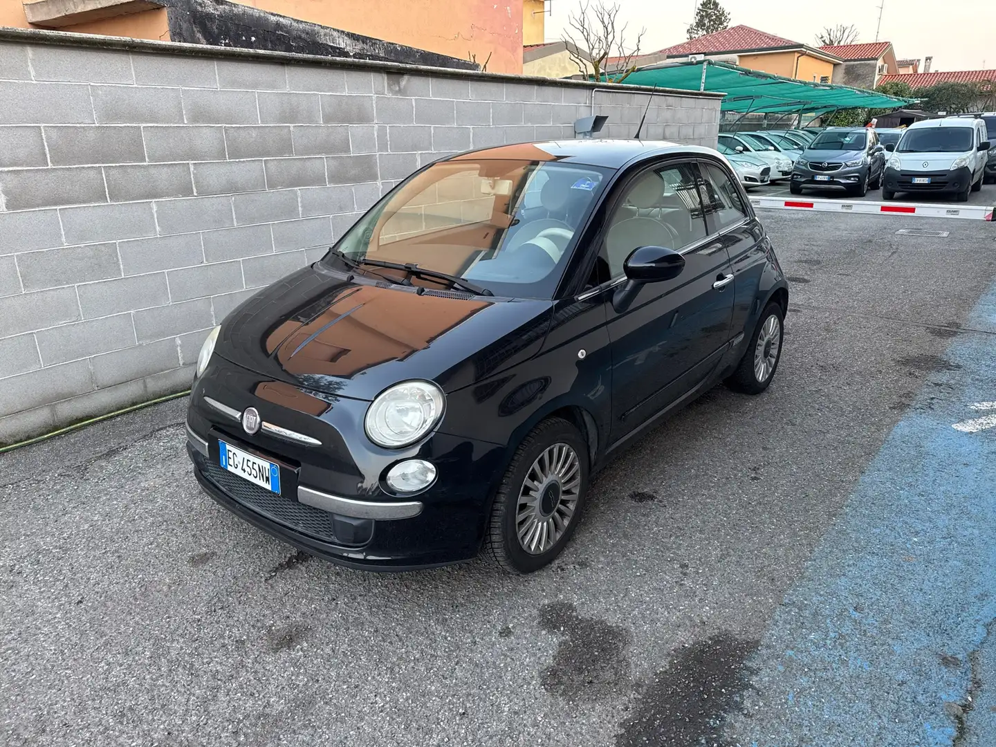 Fiat 500 500 1.2 Lounge 69cv Nero - 1