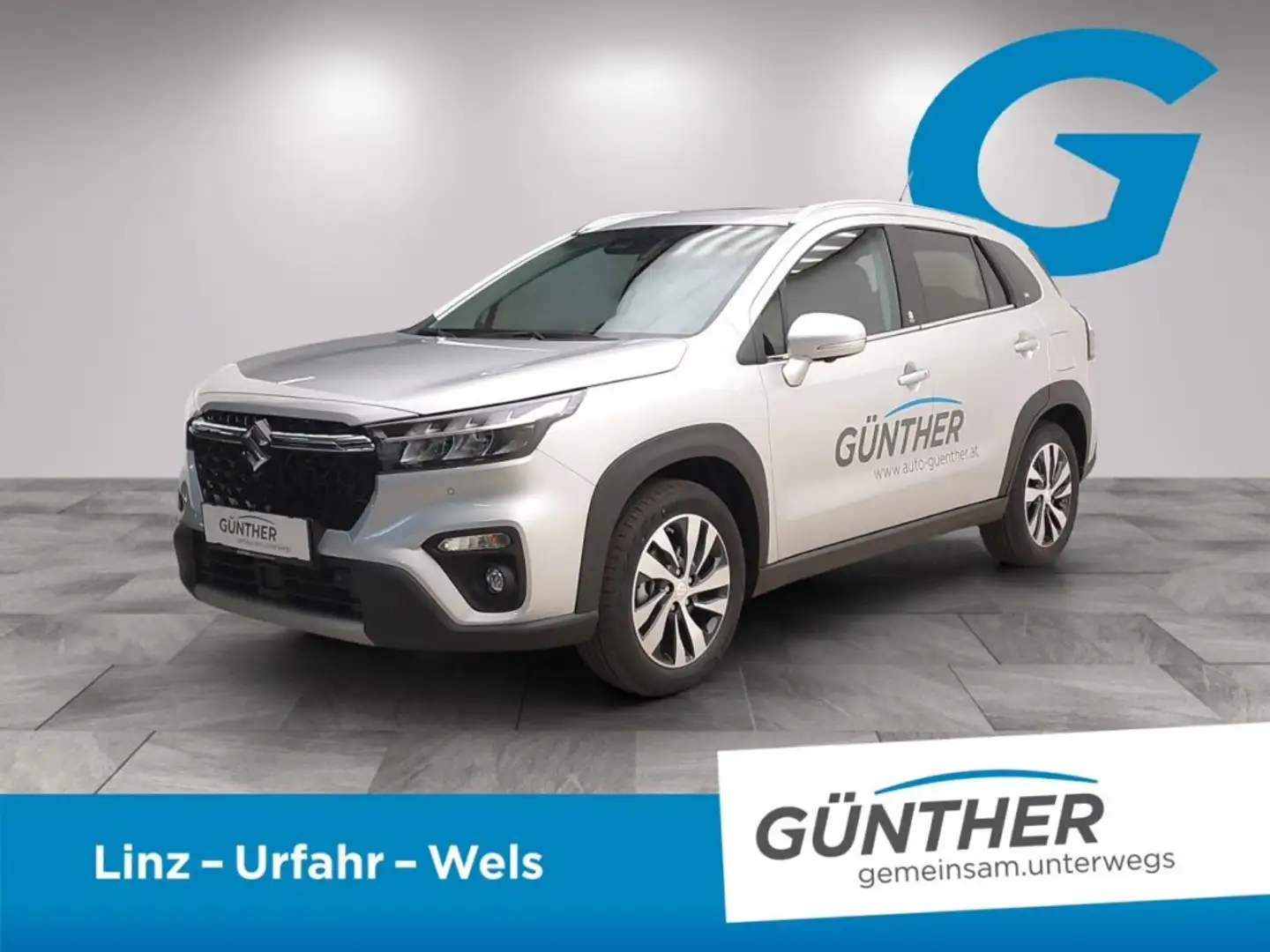 Suzuki S-Cross 1.5 HYB ALL 6AGS flash Srebrny - 1