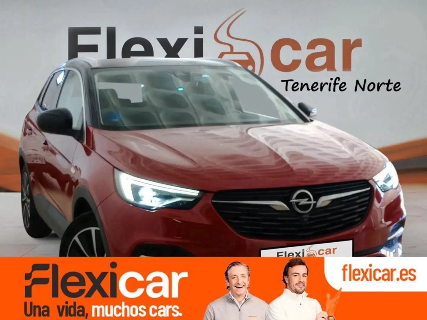 Opel Grandland X 1.6 Turbo Edition Auto 4x2 Rojo - 2