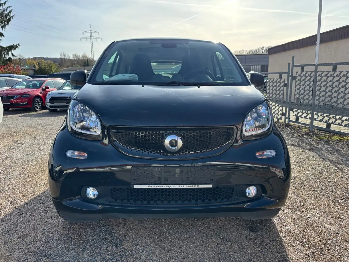 smart forTwo Coupe Passion,Panorama,Sitzheiz.,TüV08/26 Schwarz - 2
