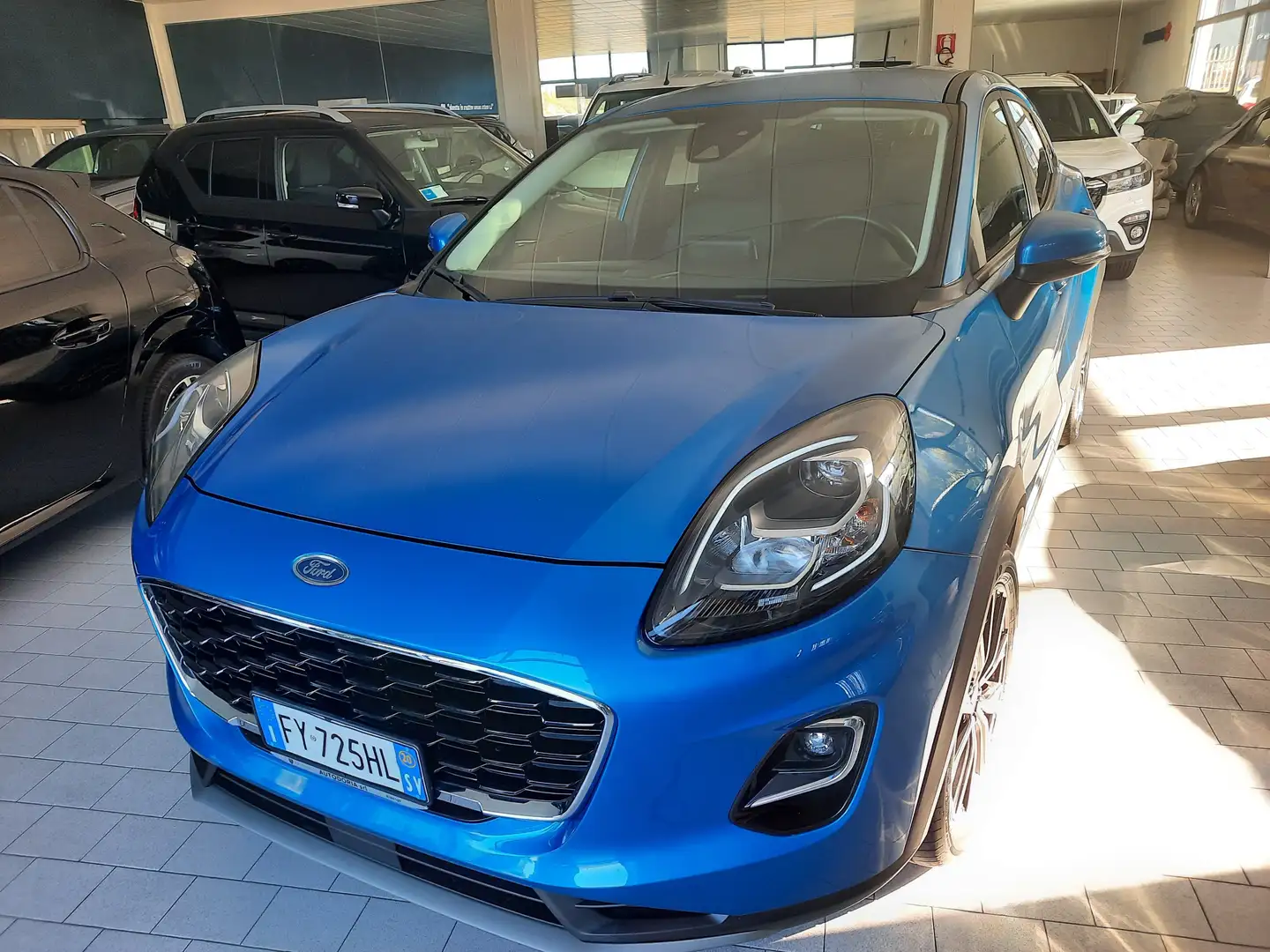 Ford Puma Puma 1.0 ecoboost Titanium Blauw - 1