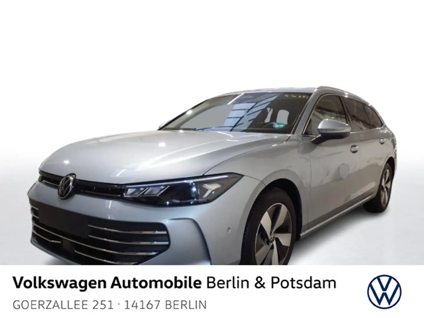 Volkswagen Passat Variant 2.0 TDI DSG Business Navi AHK Kam Silber - 1