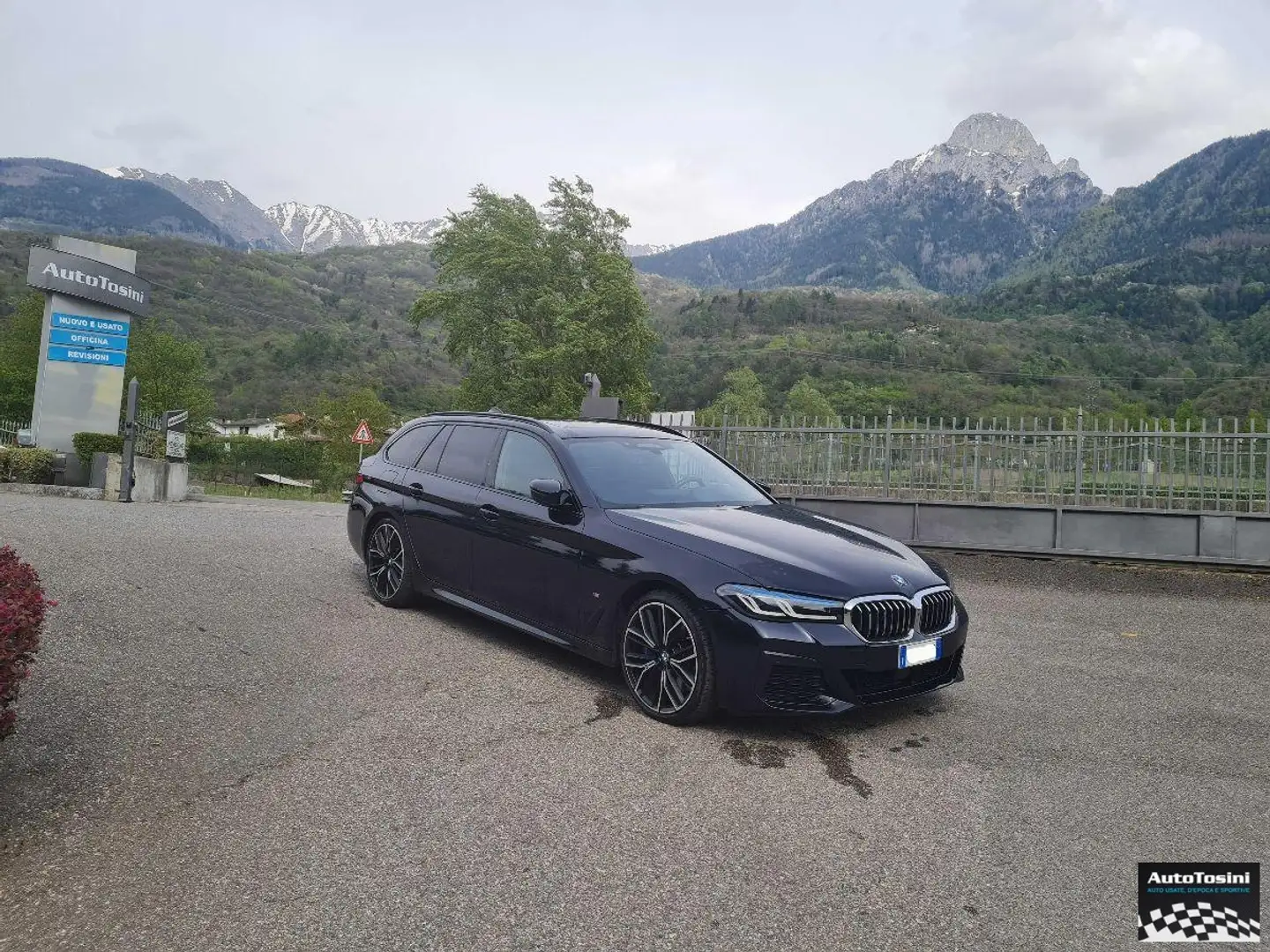 BMW 540 d xDrive Touring Msport Nero - 2