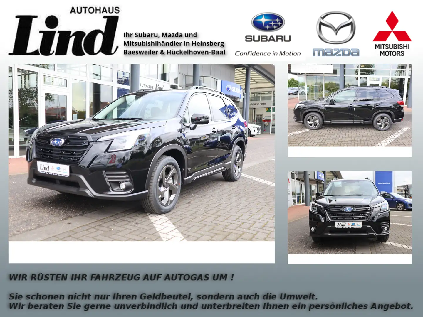 Subaru Forester Edition Black Platinum Schwarz - 1