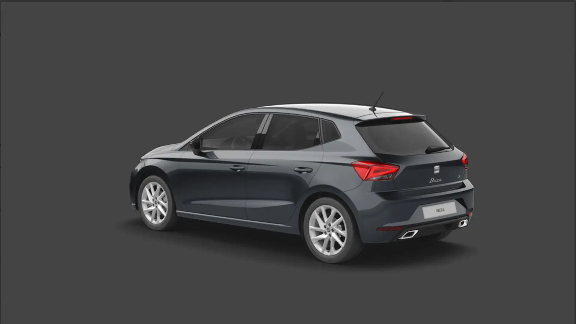 SEAT Ibiza 1.0 TSI FR+VOLLLED+KAMERA+PDC+SHZ+FULLLINK Grau - 2