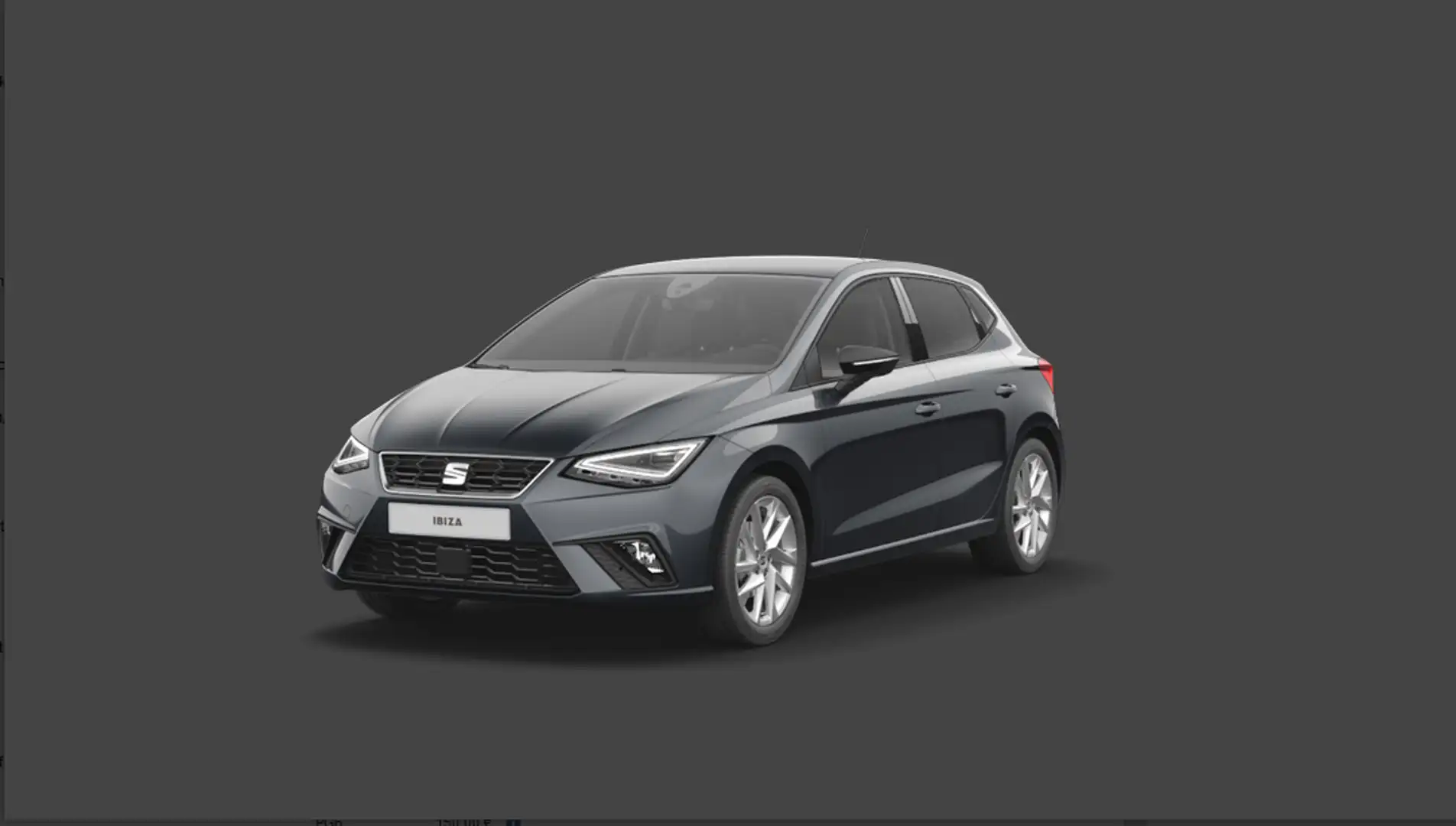SEAT Ibiza 1.0 TSI FR+VOLLLED+KAMERA+PDC+SHZ+FULLLINK Grau - 1
