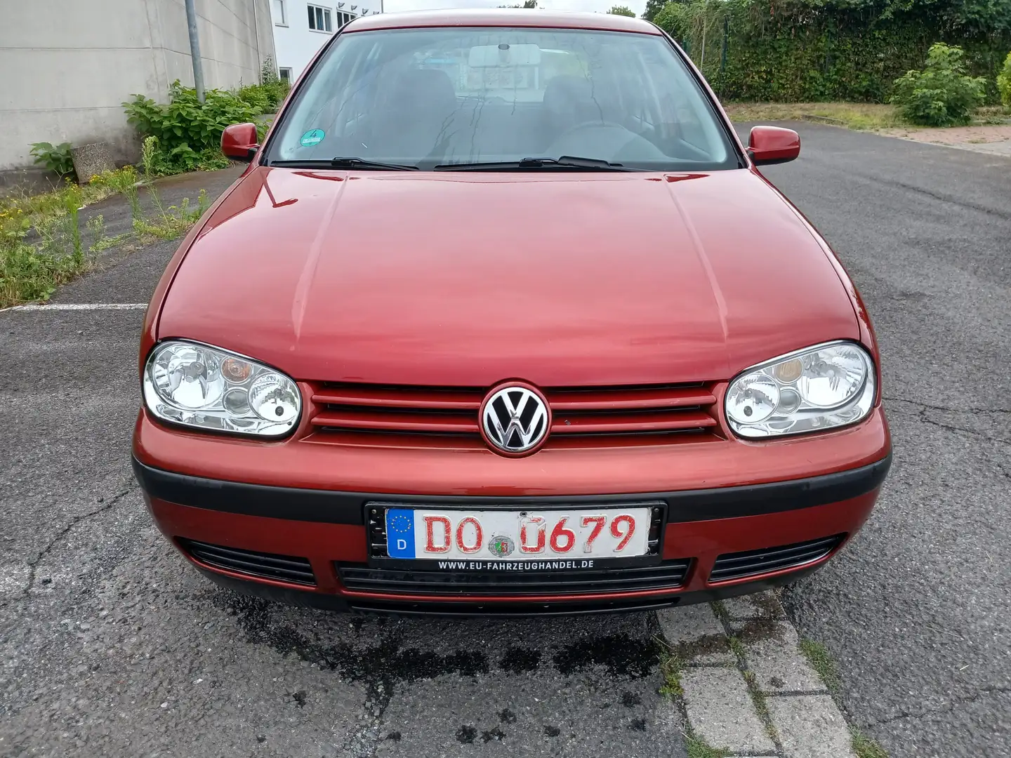 Volkswagen Golf 1.4 Klima 2.Hand Tüv/Au neu Rot - 2
