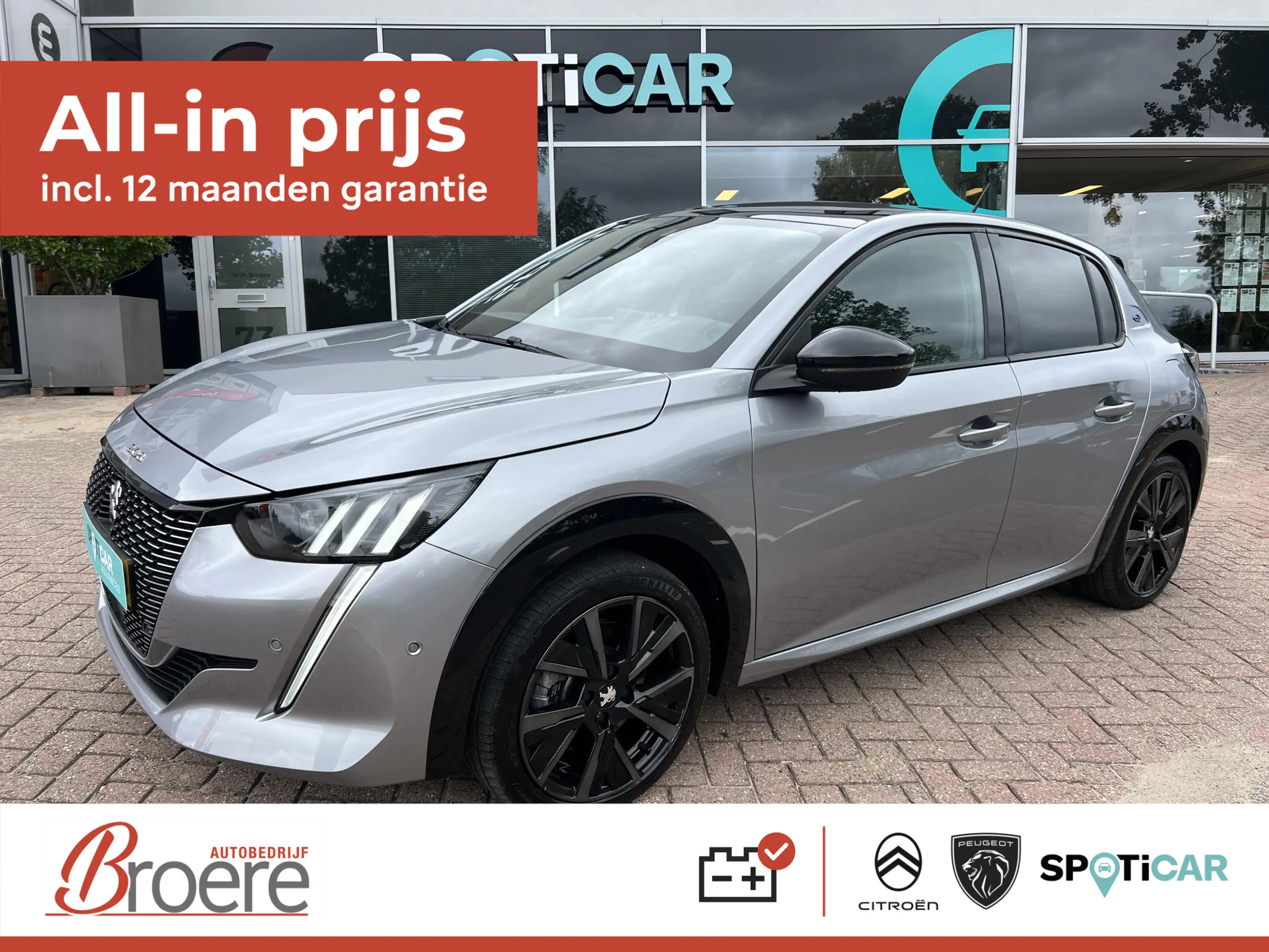 Peugeot e-208 EV GT 136pk 50 kWh Automaat Range tot 350 km Panor