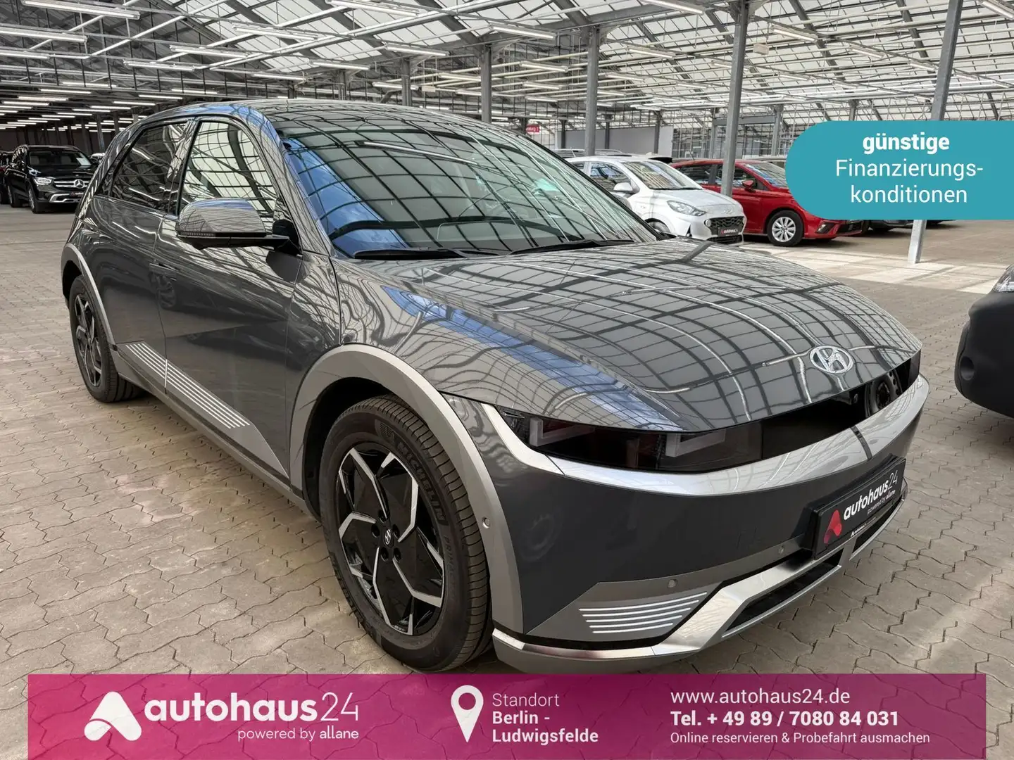 Hyundai IONIQ 5 Uniq 4WD 77,4 LED|Pano|Bose|AHK|Leder Gris - 1