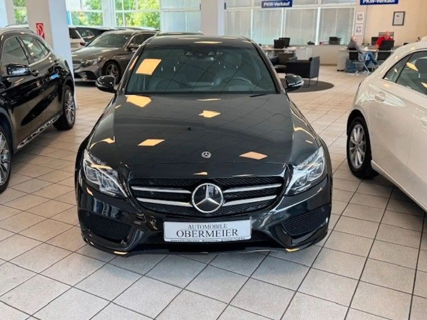Mercedes-Benz C 400 AMG 4M 9G-Tr. SHZ LED HuD Distr. Memory Noir - 2