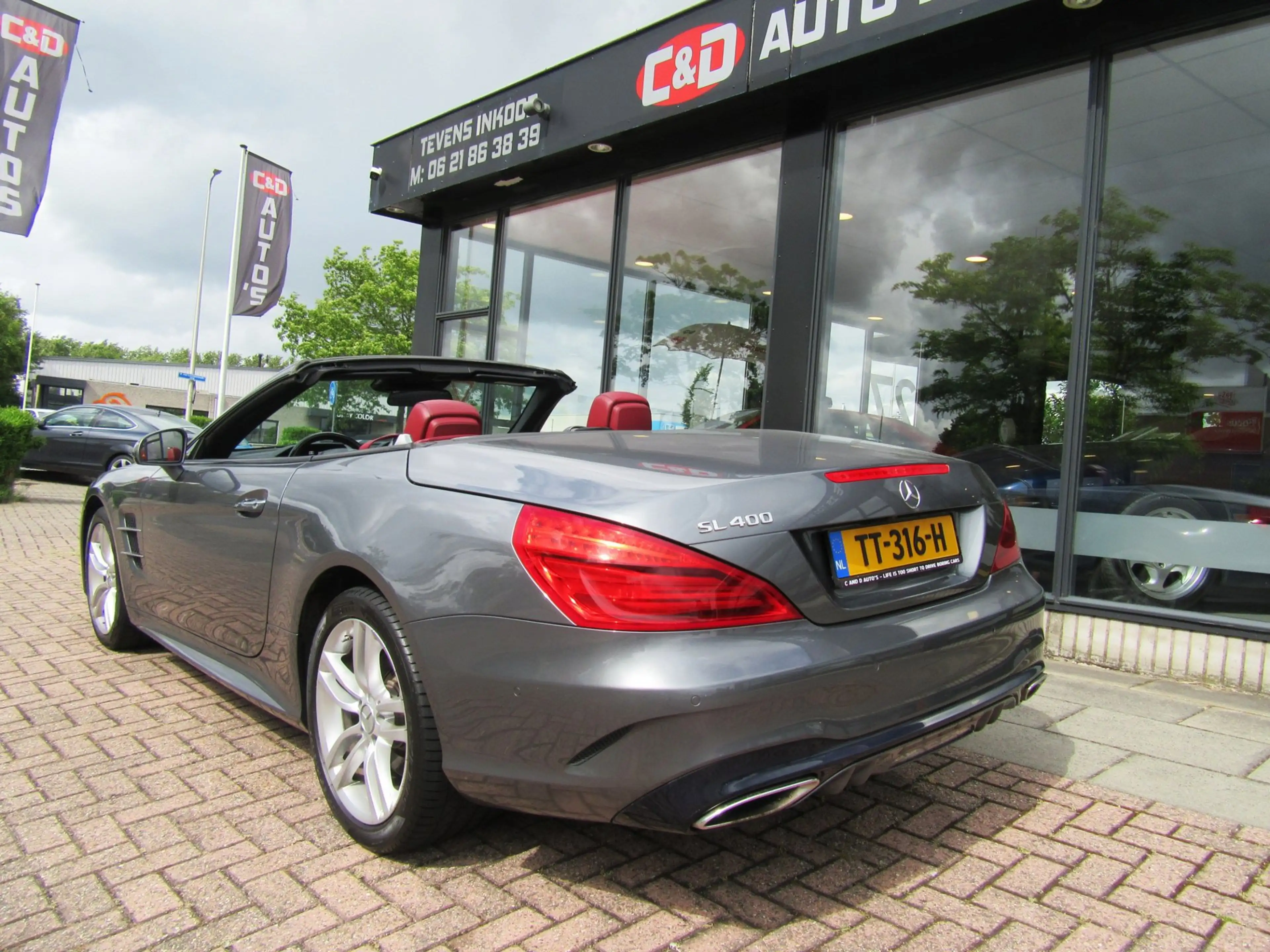 Mercedes-Benz SL 400 V6 2016 AMG PANO NW MODEL — photo 2