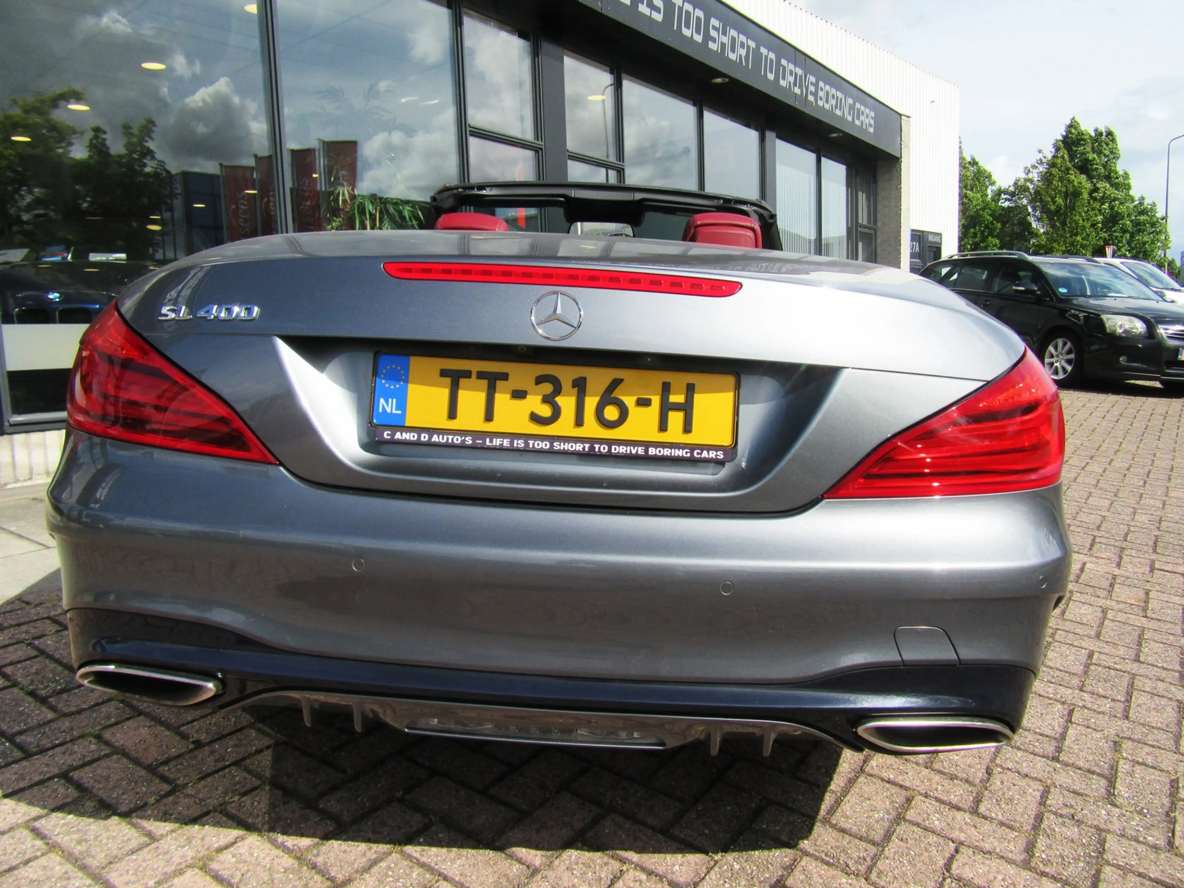 Mercedes-Benz SL 400 V6 2016 AMG PANO NW MODEL — photo 9